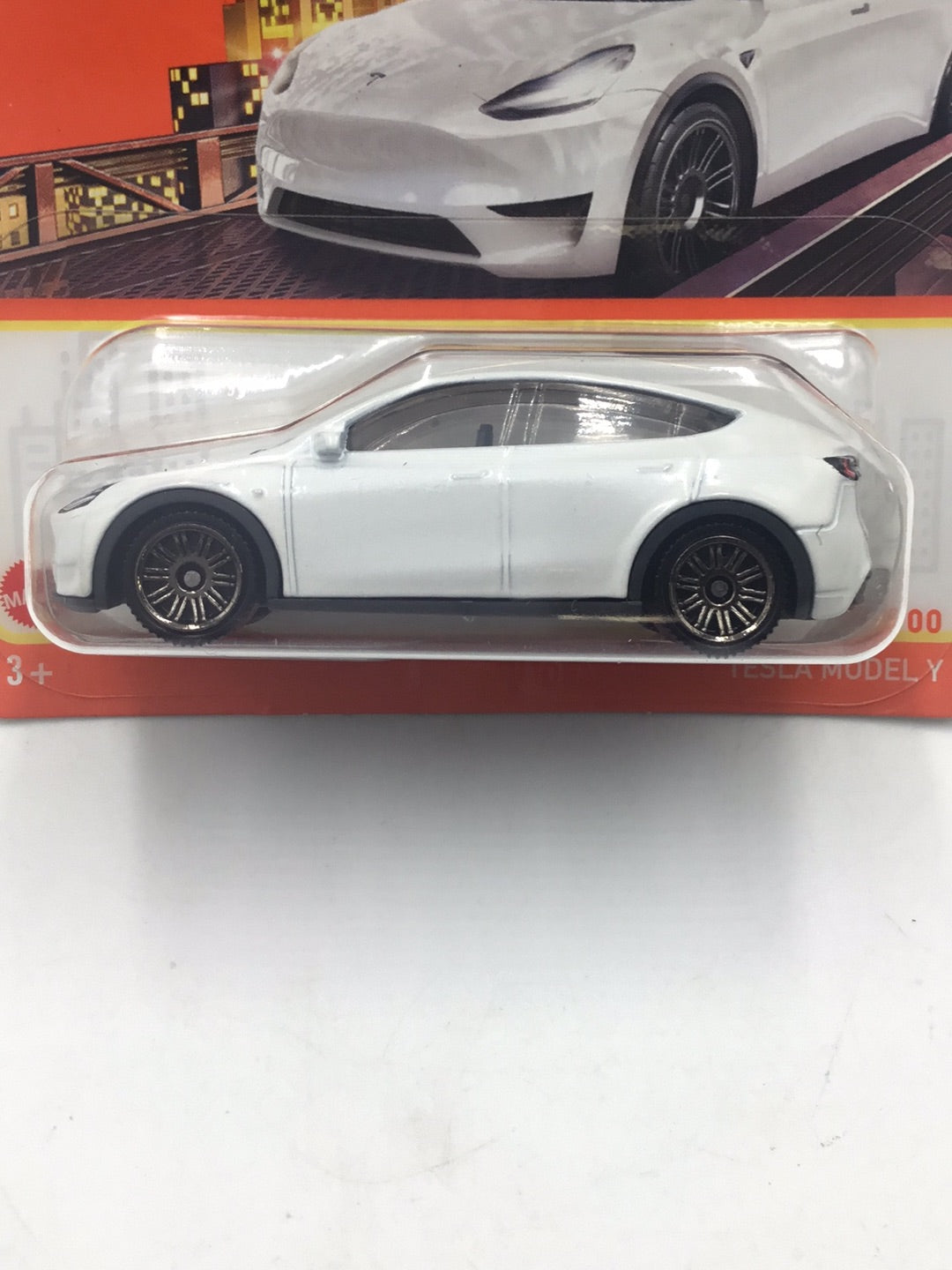 2023 matchbox #89 Tesla Model Y SC Short Card 49E