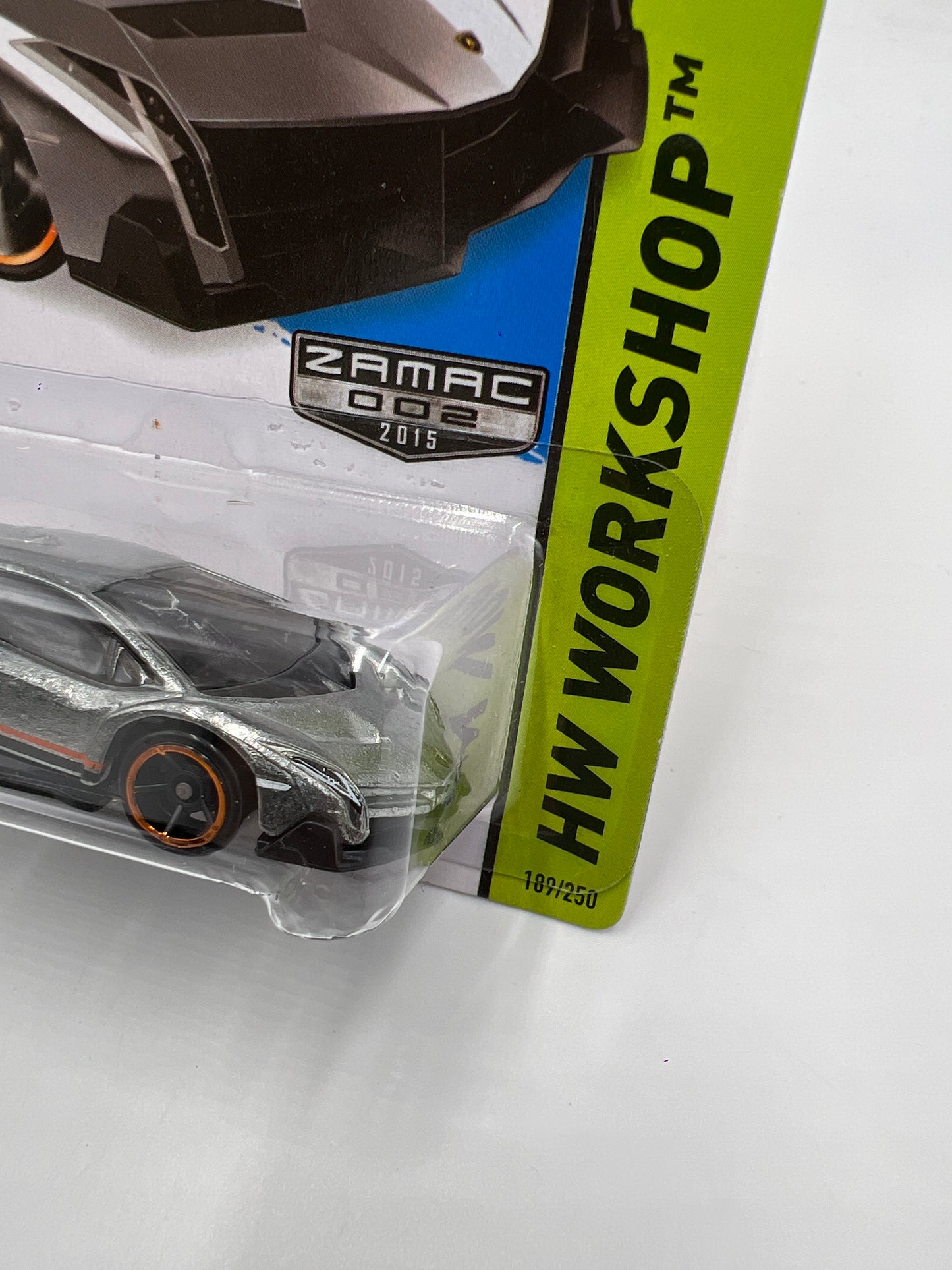 2015 Hot Wheels Walmart Exclusive Zamac 002 #189 Lamborghini Veneno