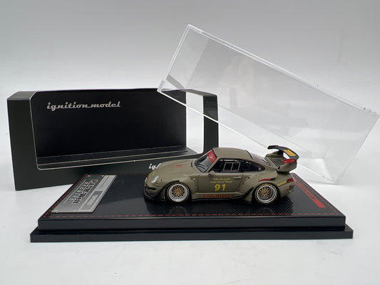 Ignition Model 1:64 Porsche RWB 993 Matte Green