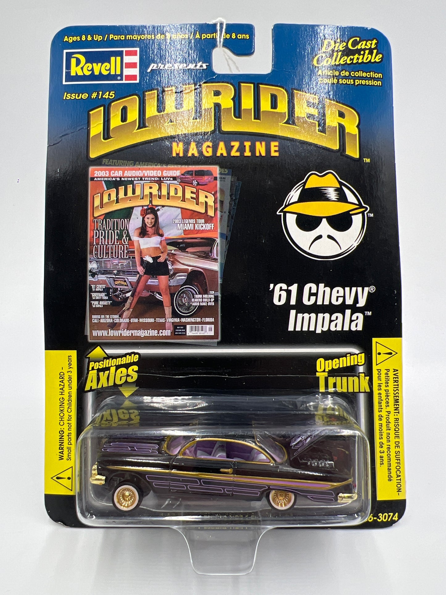 Revell Lowrider Magazine #145 61 Chevy Impala