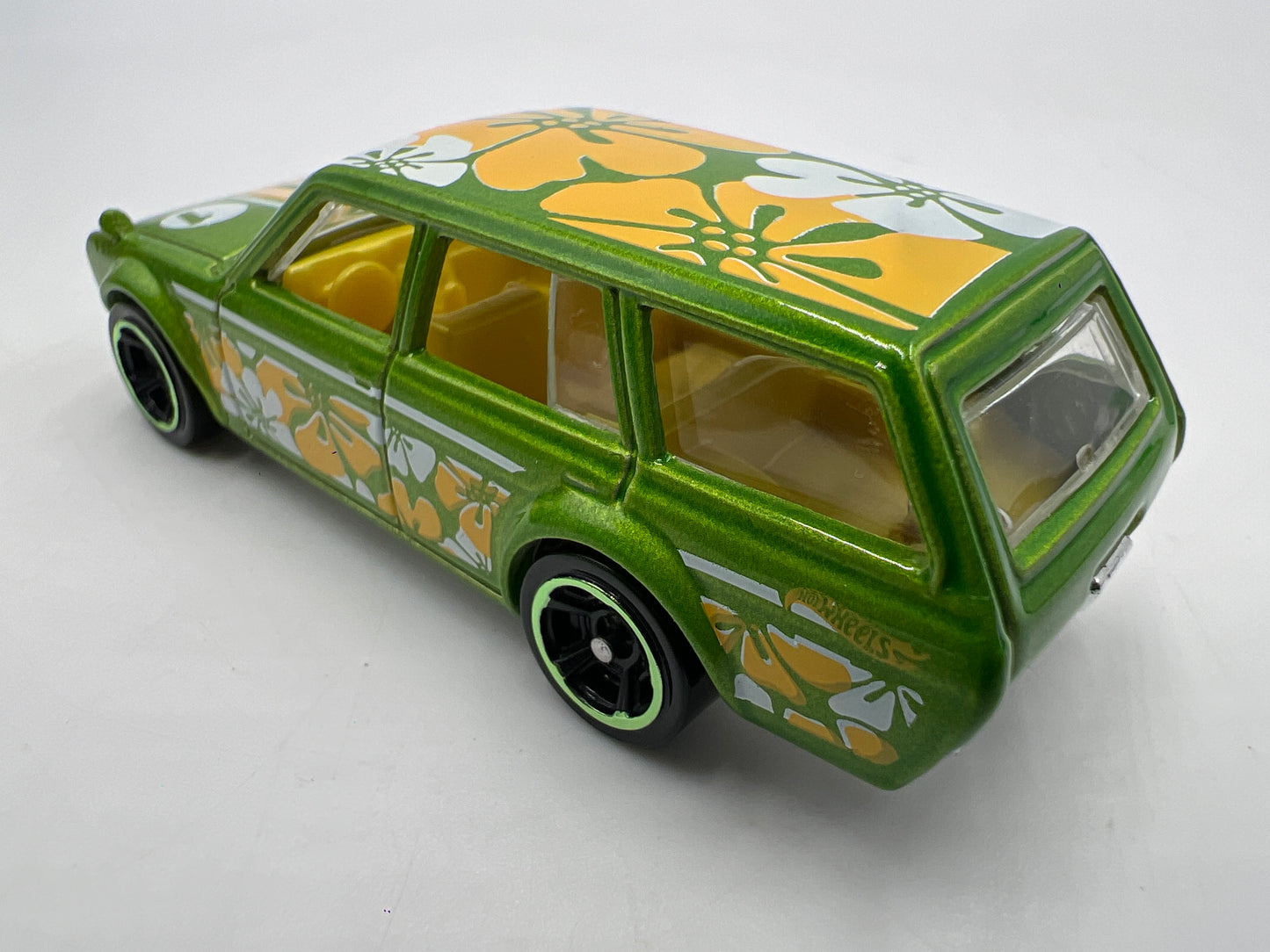 2018 Hot Wheels Mystery Models Series 3 #1 Chase Datsun Bluebird 510 Wagon Green