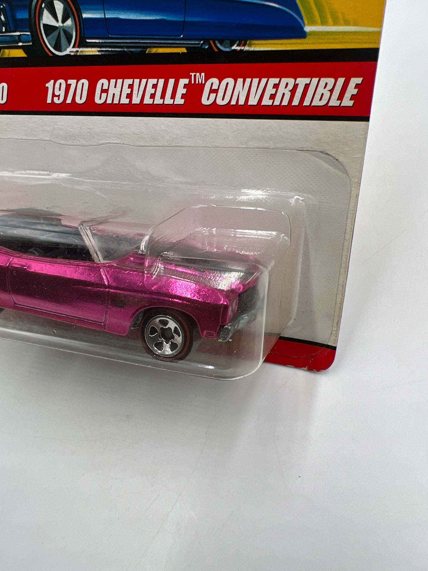 Hot Wheels Classics Series 2 #1 1970 Chevelle Convertible Pink *Soft Corners*