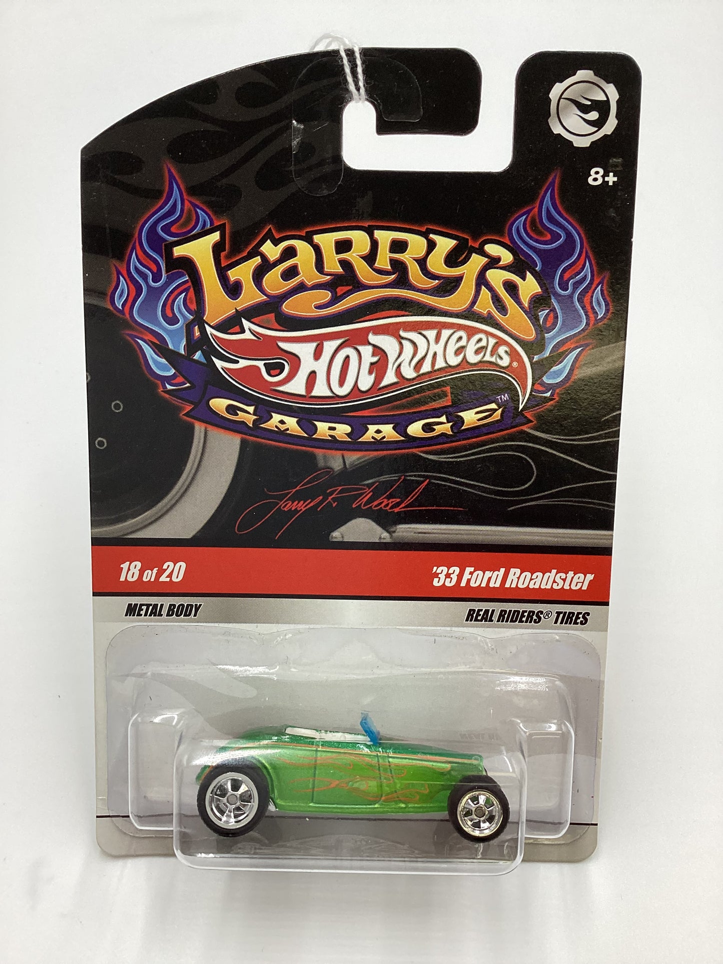 Hot Wheels Larrys garage 18/20 33 Ford Roadster Green 245P