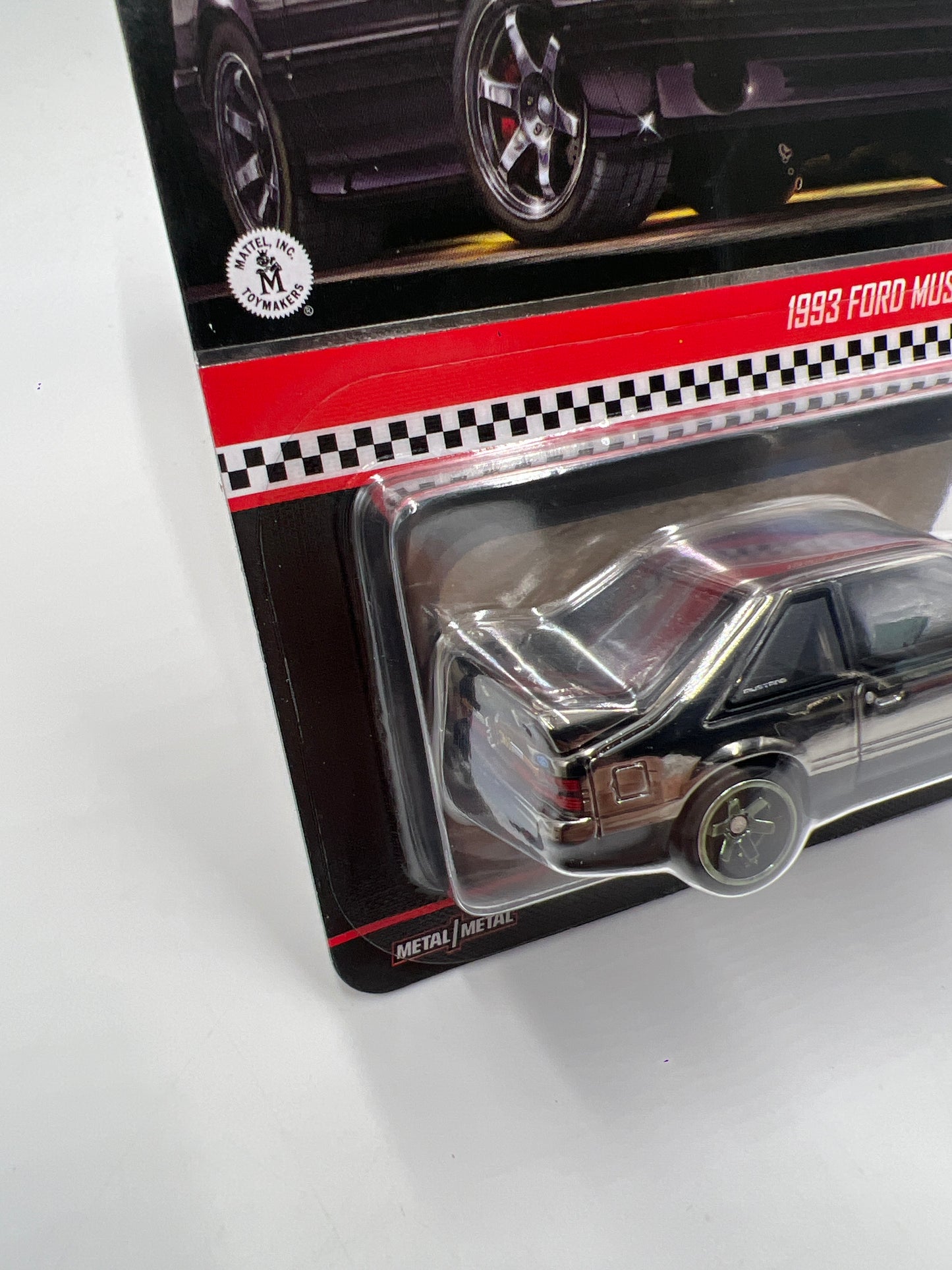 2025 Hot Wheels RLC Exclusive 1993 Ford Mustang Cobra R Shadow Chrome W/Protector
