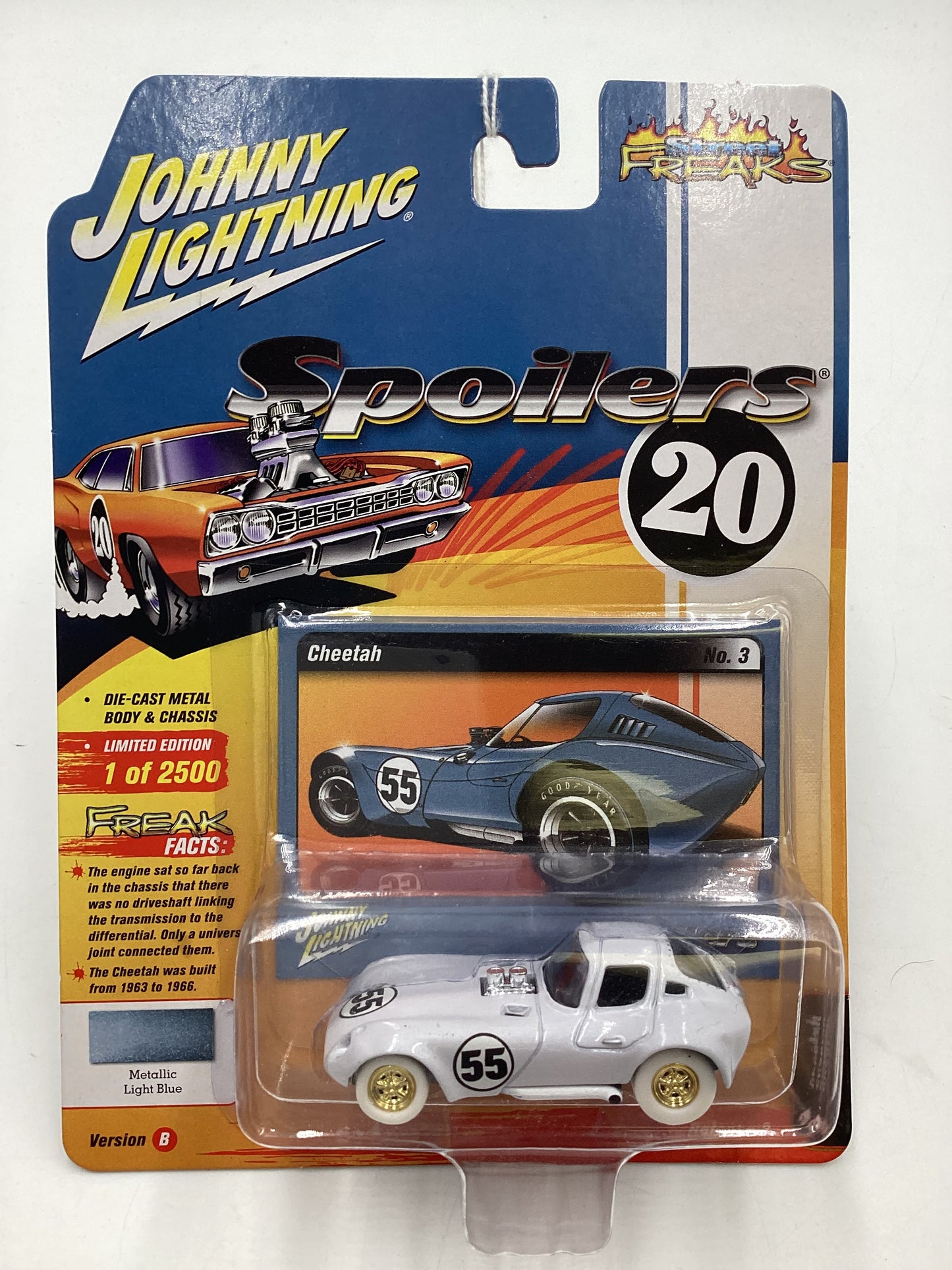 Johnny Lightning White Lightning Chase Cheetah *1 of only 50* VHTF