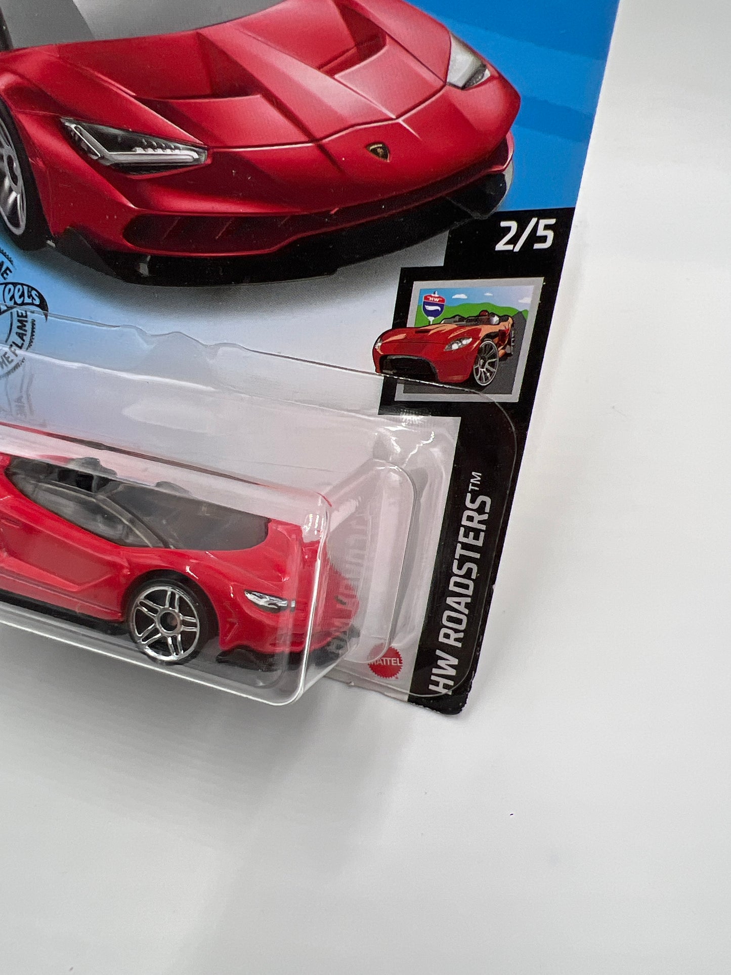 2020 Hot Wheels Roadsters #170 16 Lamborghini Centenario Roadster Red 101E