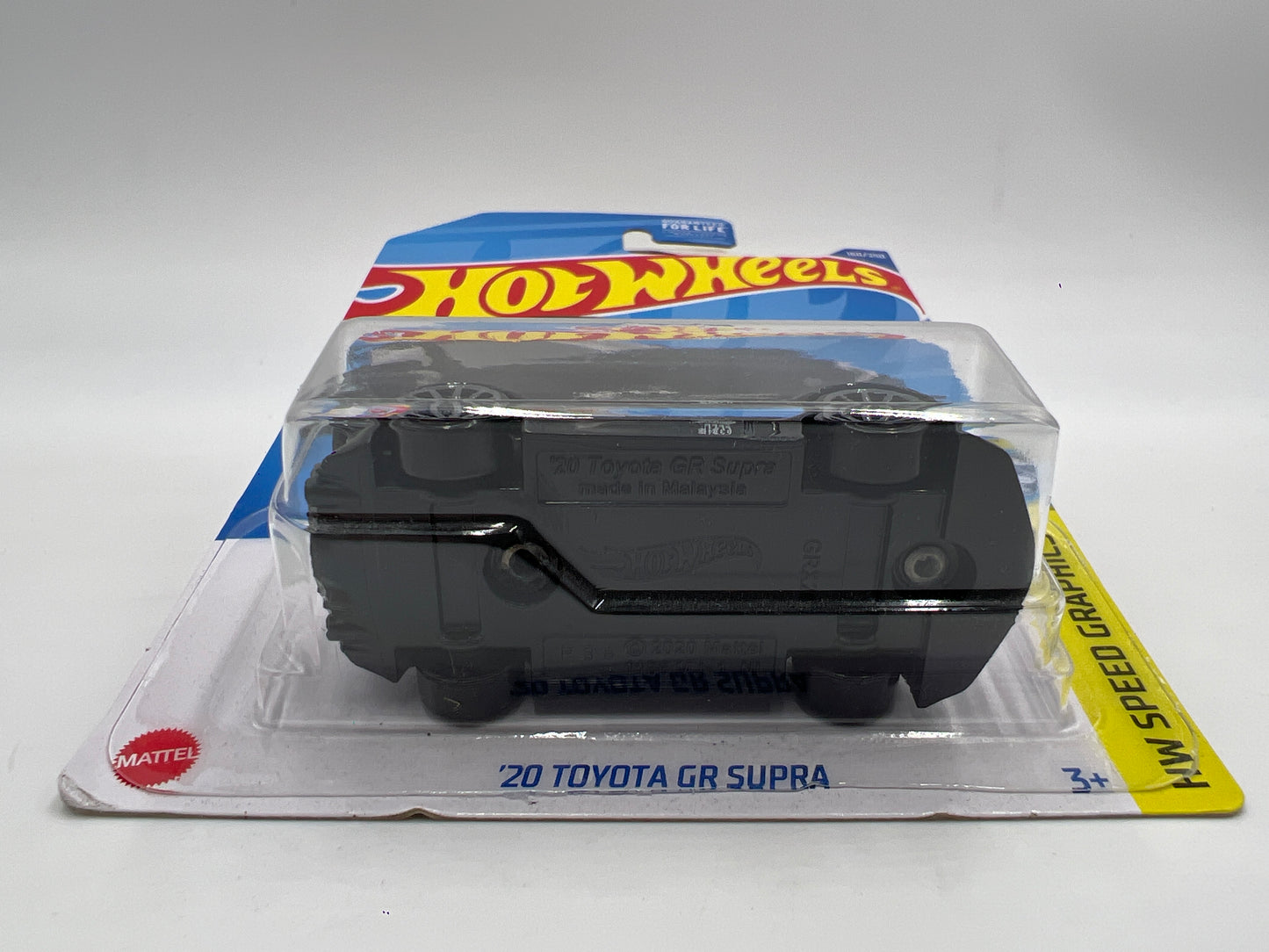 2022 Hot Wheels GameStop Exclusive #160 20 Toyota GR Supra Black W/Protector