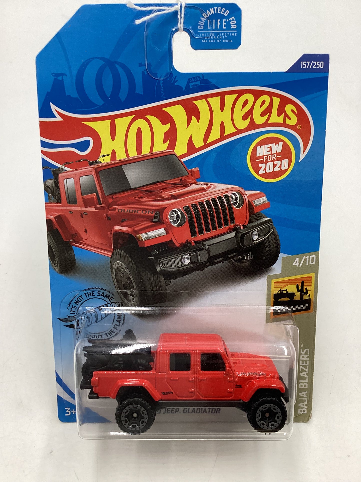 2020 Hot Wheels #157 20 Jeep Gladiator Red 41E