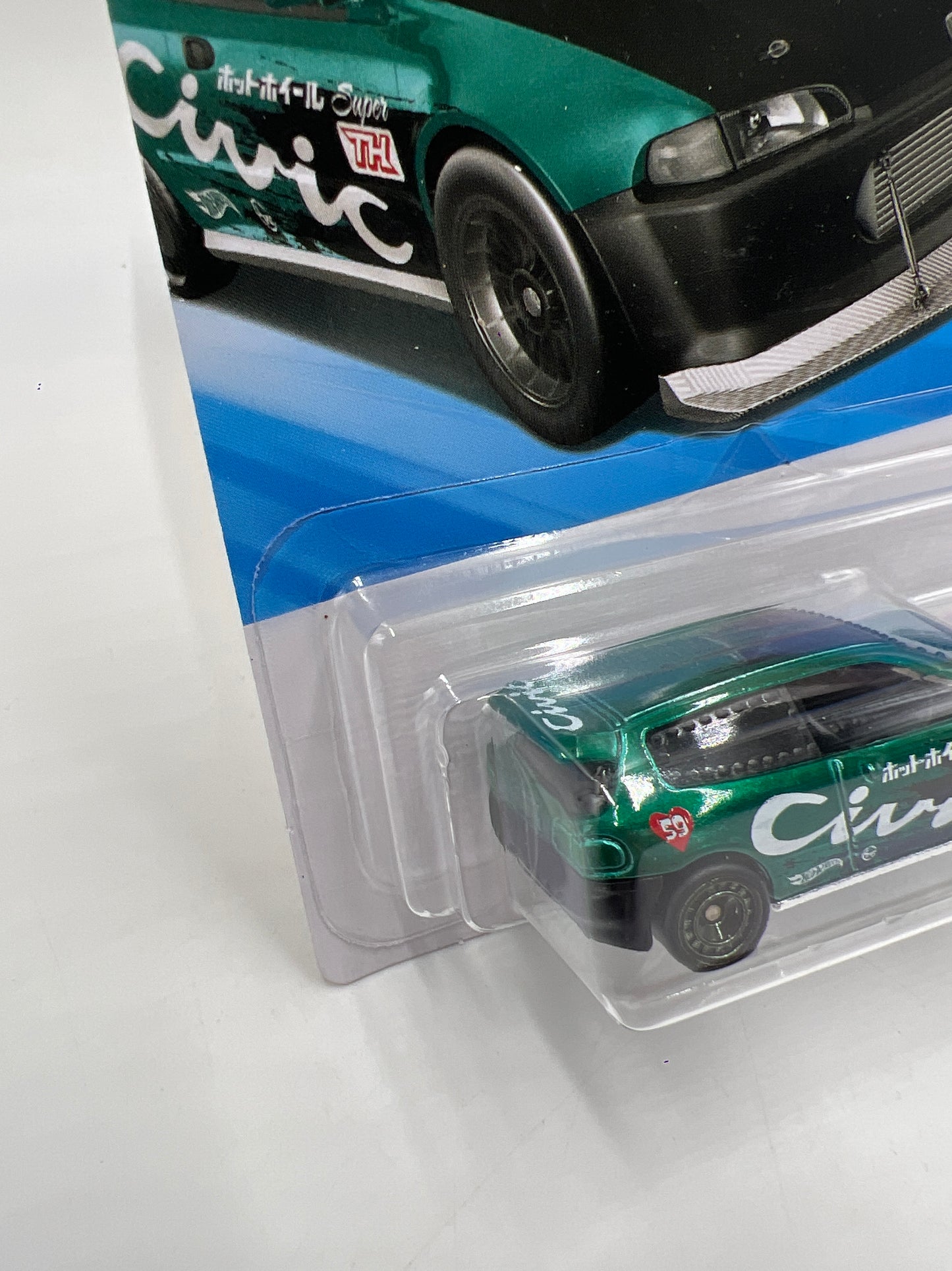 2026 Hot Wheels F Case Super Treasure Hunt #159 Honda Civic Custom W/Protector 2
