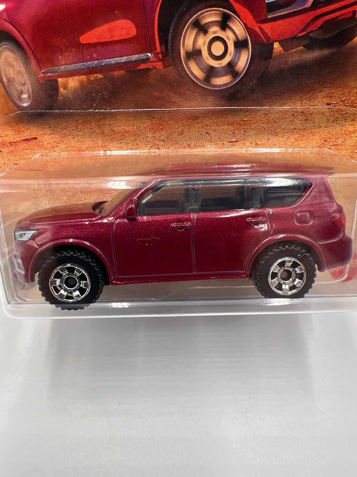 2025 Matchbox #54 2022 Infiniti QX80 Red 213P