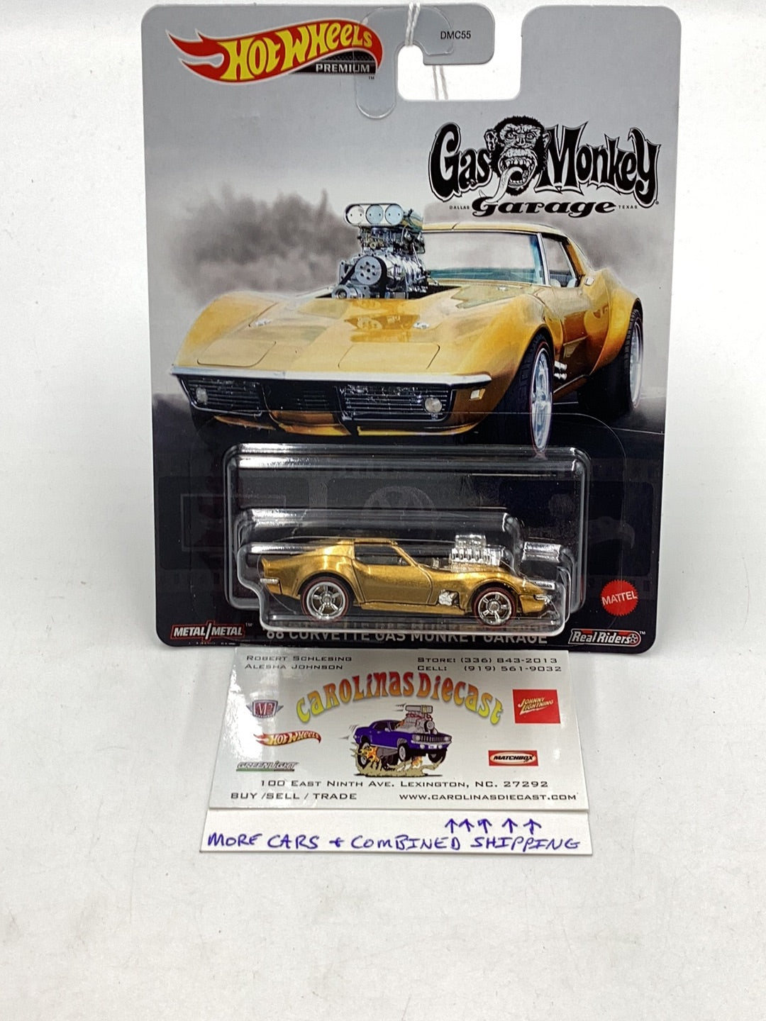 Hot Wheels Gas Monkey Garage ‘68 Corvette Gas Monkey Garage 260I