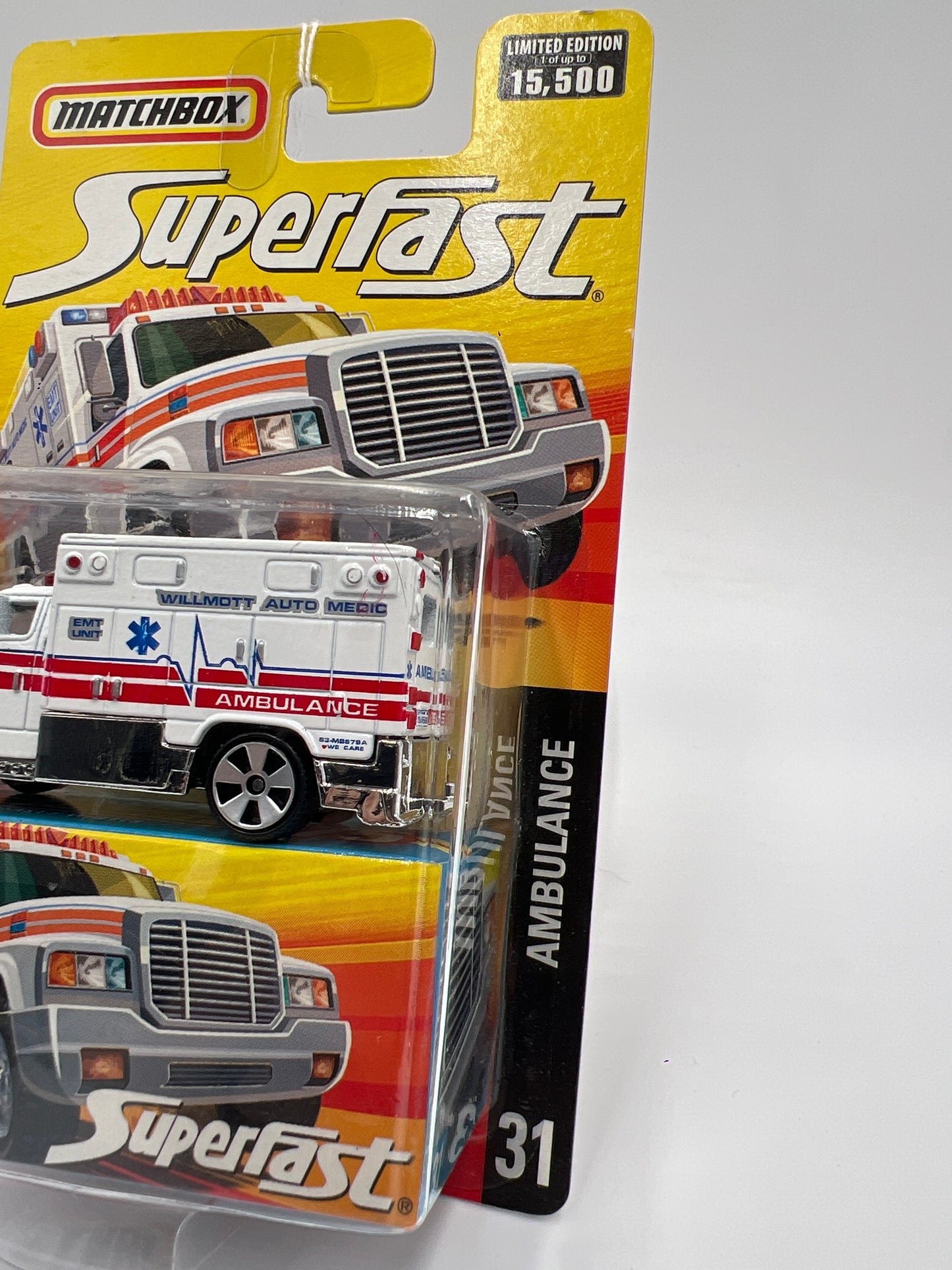 Matchbox Superfast #31 Ambulance White SR