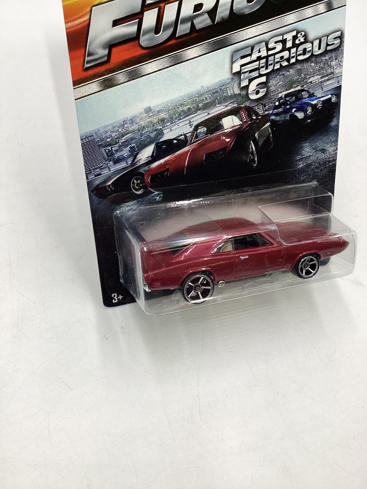 2014 Hot Wheels Fast & Furious 6 #1 69 Dodge Charger Daytona 69E