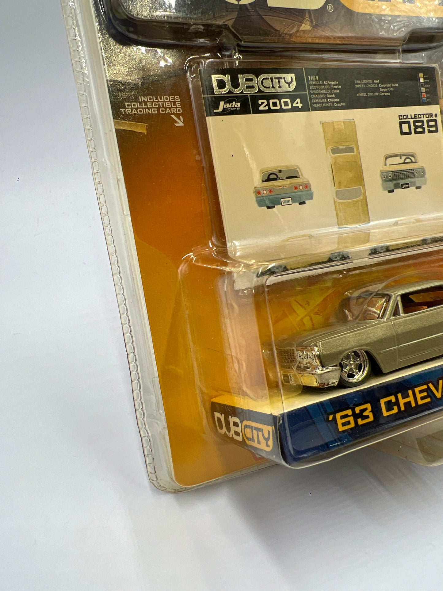 Jada Toys Dub City #89 63 Chevy Impala Pewter SR
