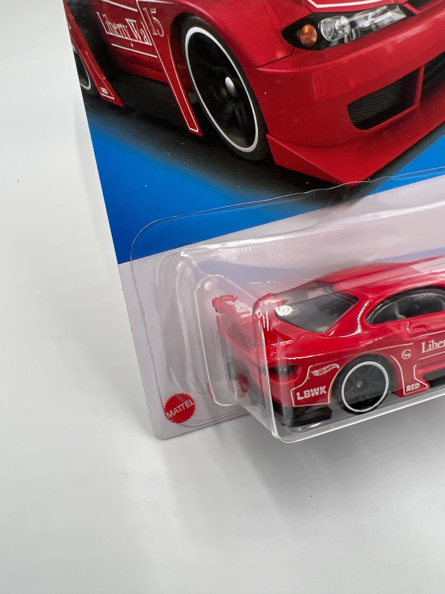 2023 Hot Wheels Target Exclusive Red Edition #17 LB Super Silhouette Nissan Silvia S15 Red W/Protector