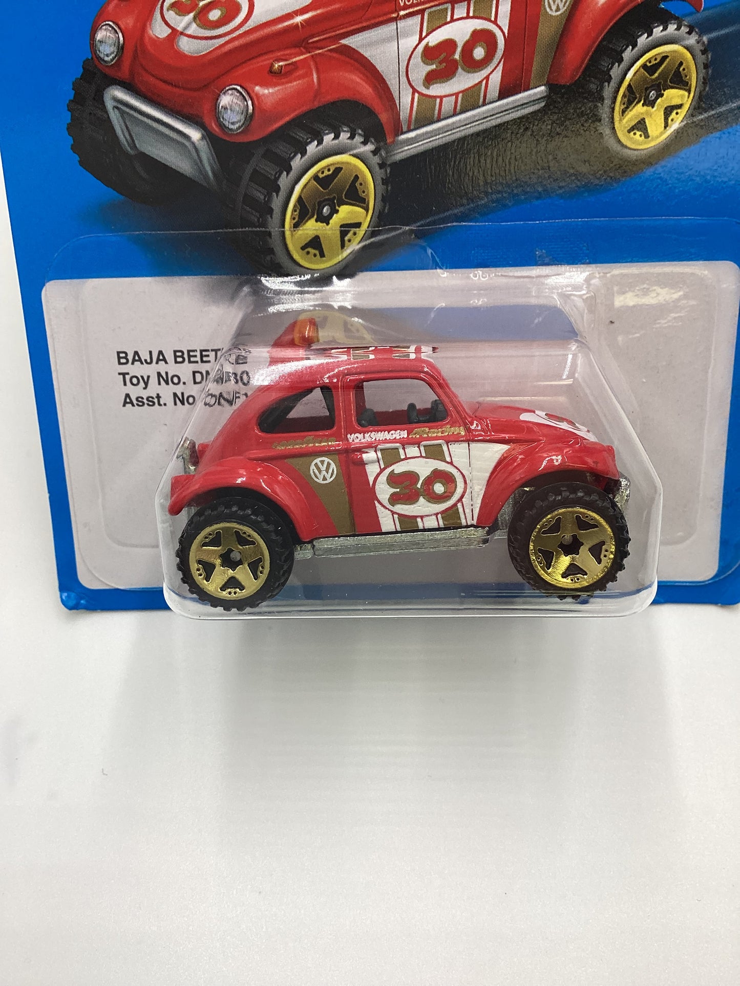 2016 Hot Wheels Target Heritage Retro DNF30 Baja Beetle Red 160A