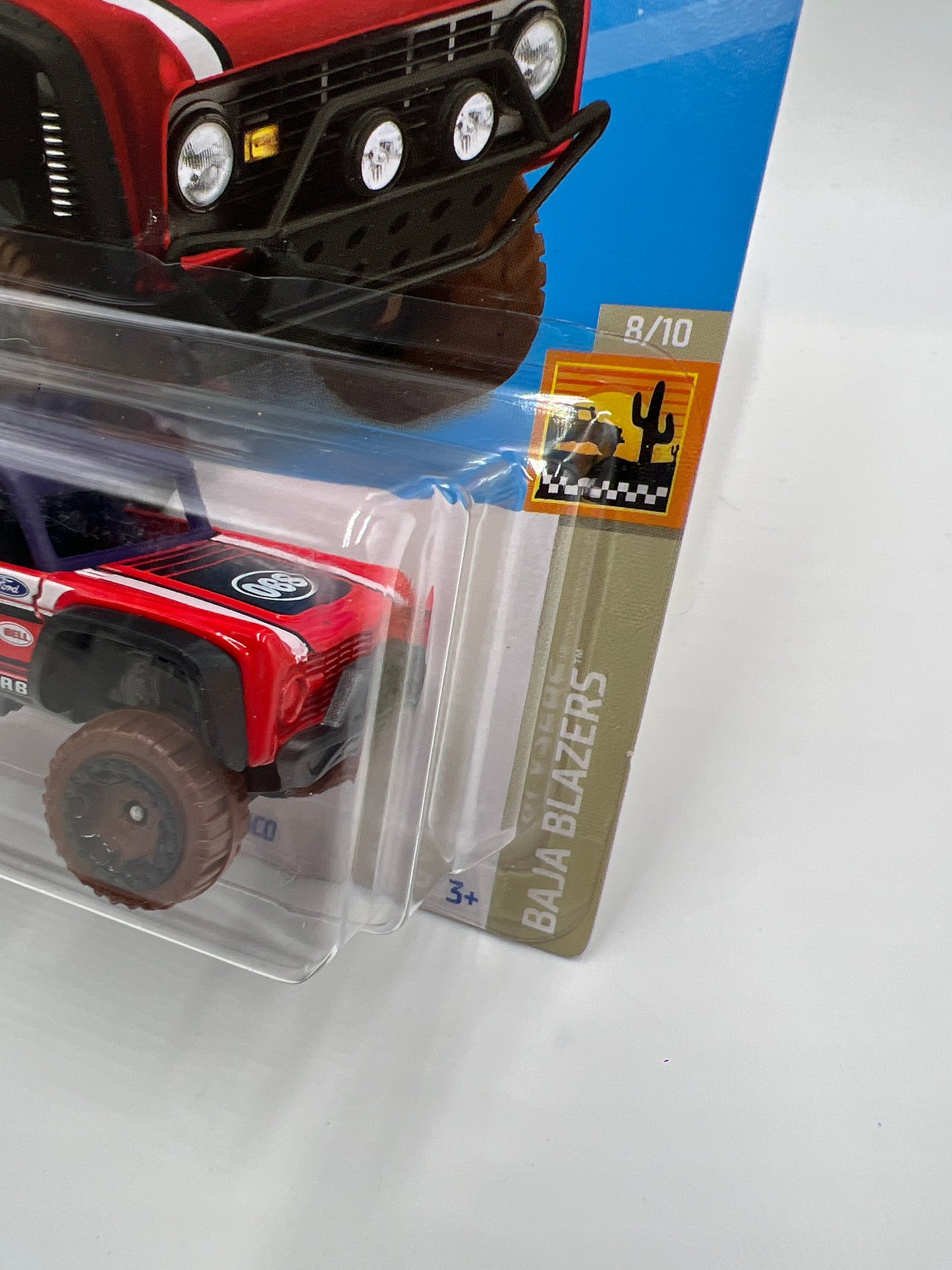 2022 Hot Wheels Baja Blazers #74 Custom Ford Bronco Red 28E