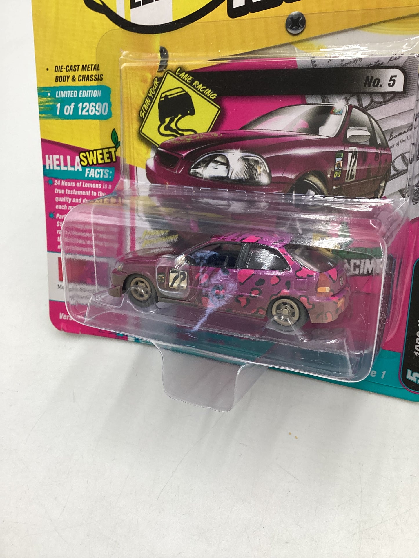 Johnny lightning Endurance Racing 1998 Honda Civic 222G