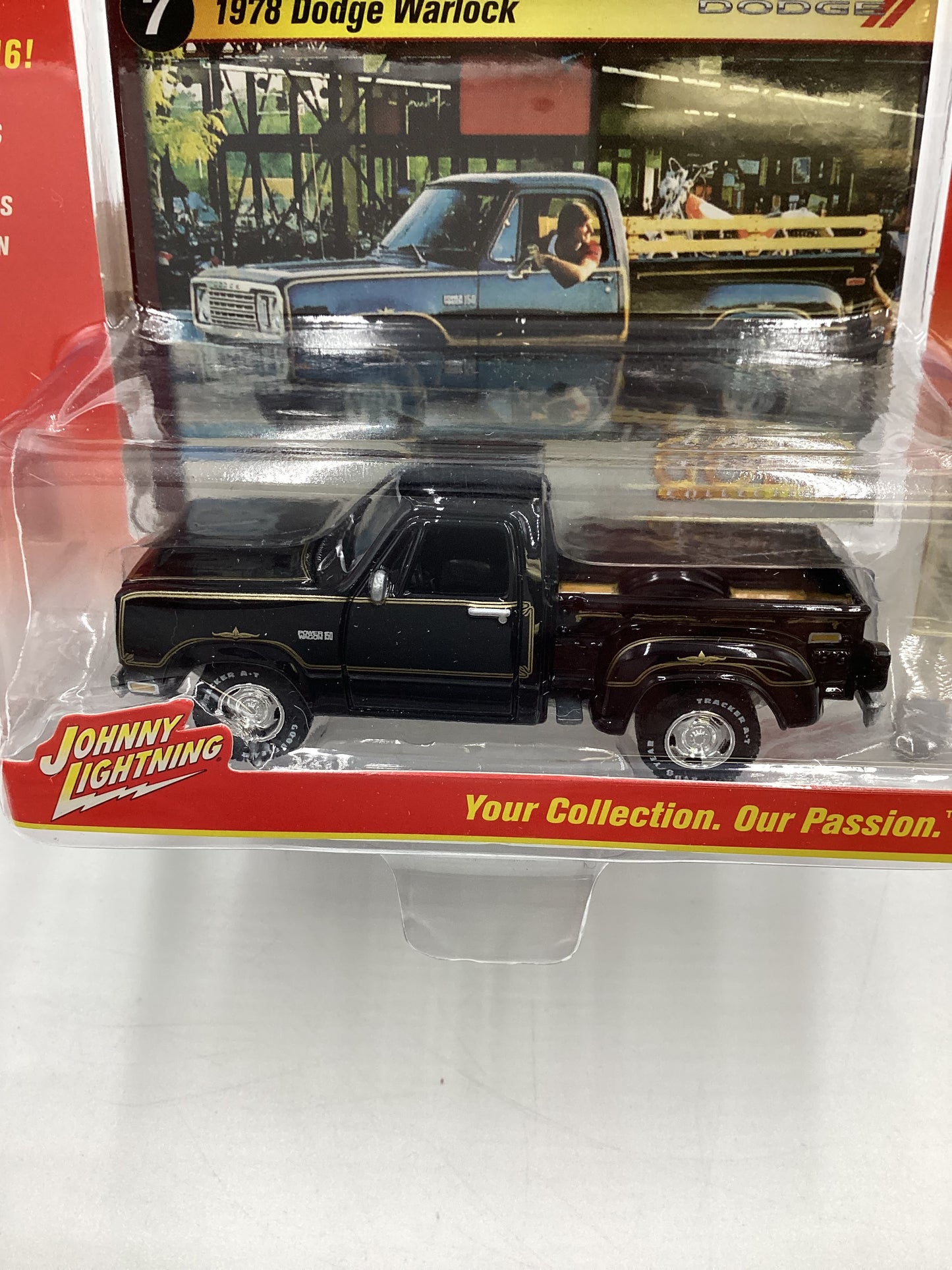 Johnny Lightning Classic Gold #7 1978 Dodge Warlock Black 220A