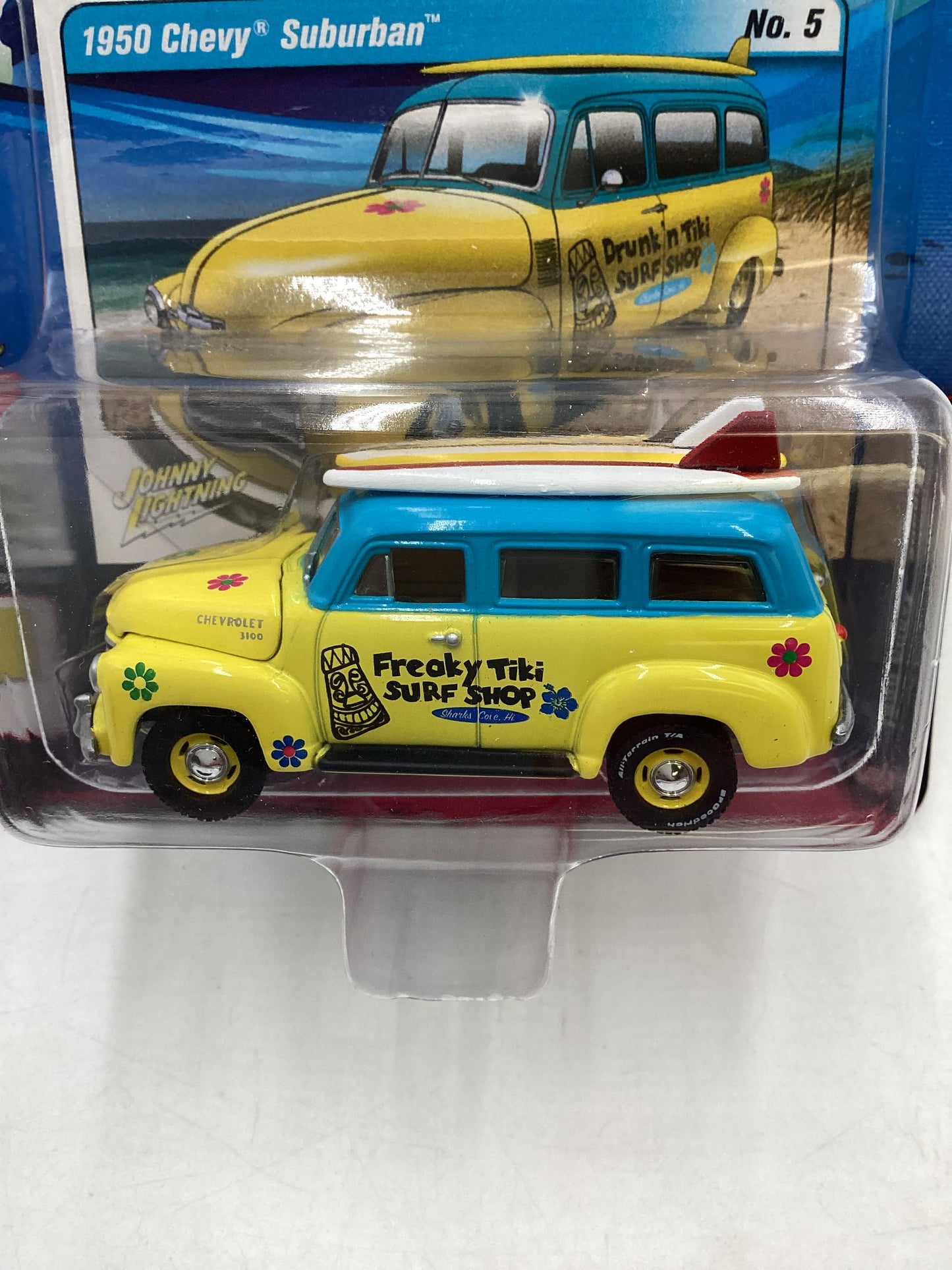 Johnny lightning Street Freaks Surf Rods 1950 Chevy Suburban 277B