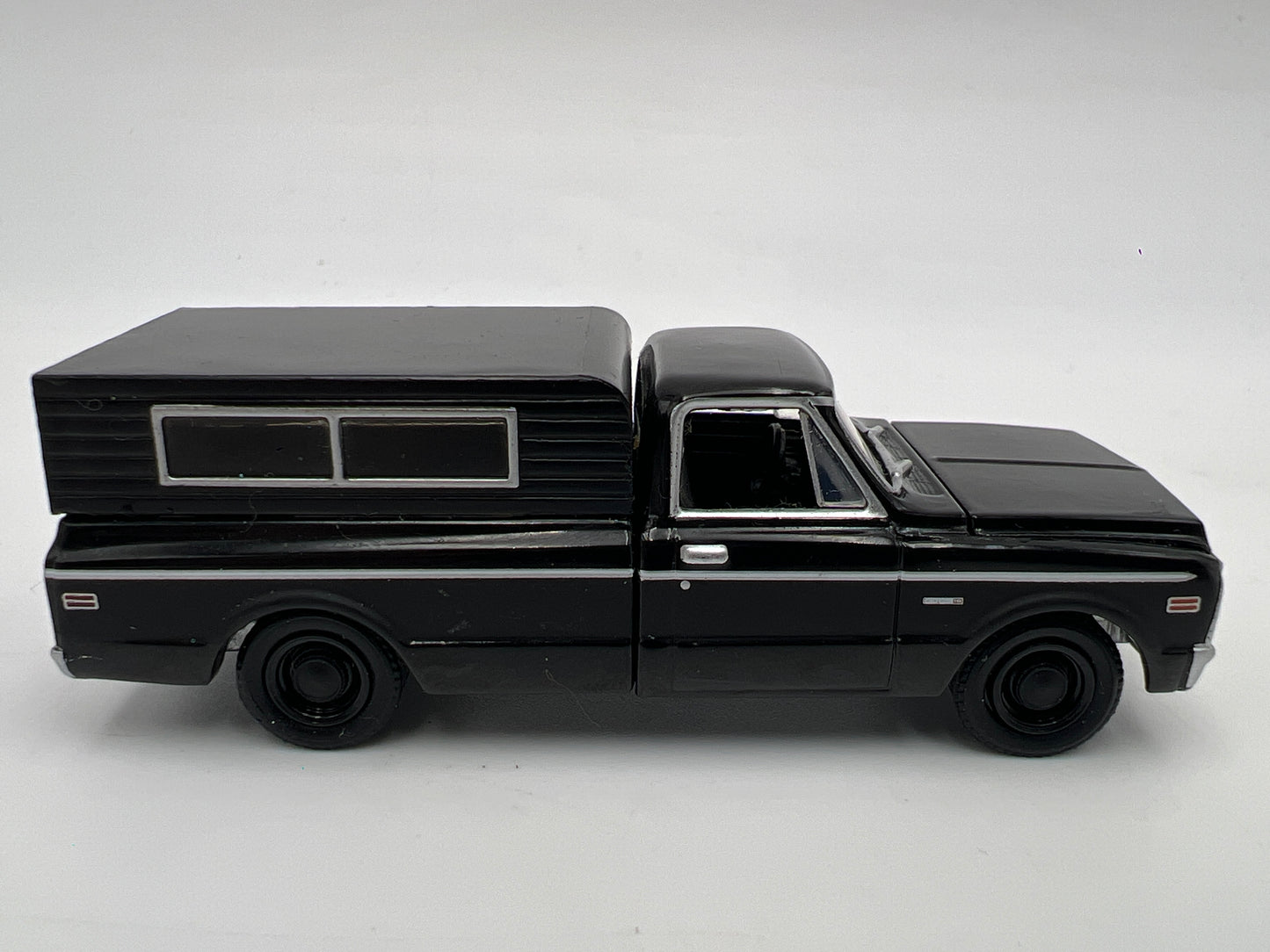 Greenlight Black Bandit Series 13 1972 Chevrolet C-10 Black Loose