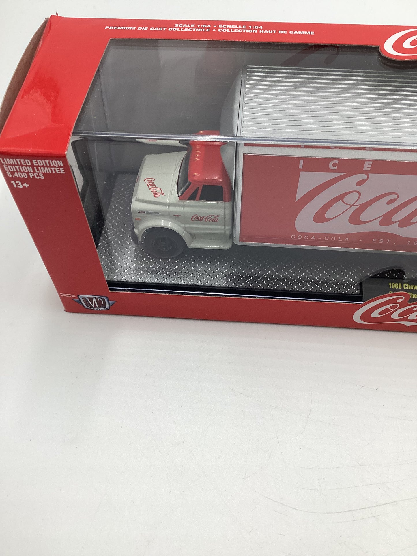 M2 Machines Auto Haulers Coca Cola 1968 Chevrolet C60 truck & 1985 Chevrolet Camaro IROC-Z TW19