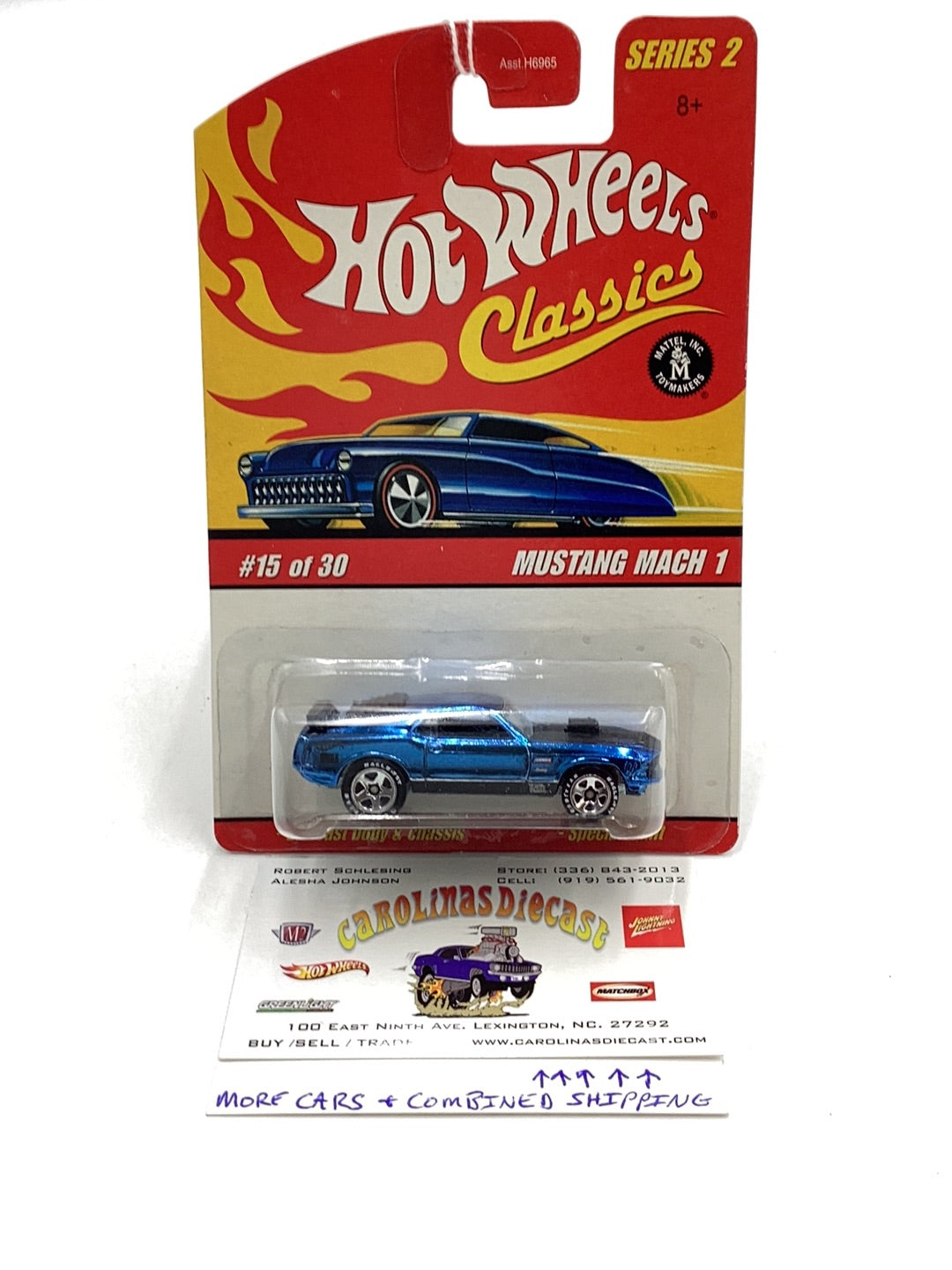 Hot wheels classics series 2 #15 Mustang Mach 1