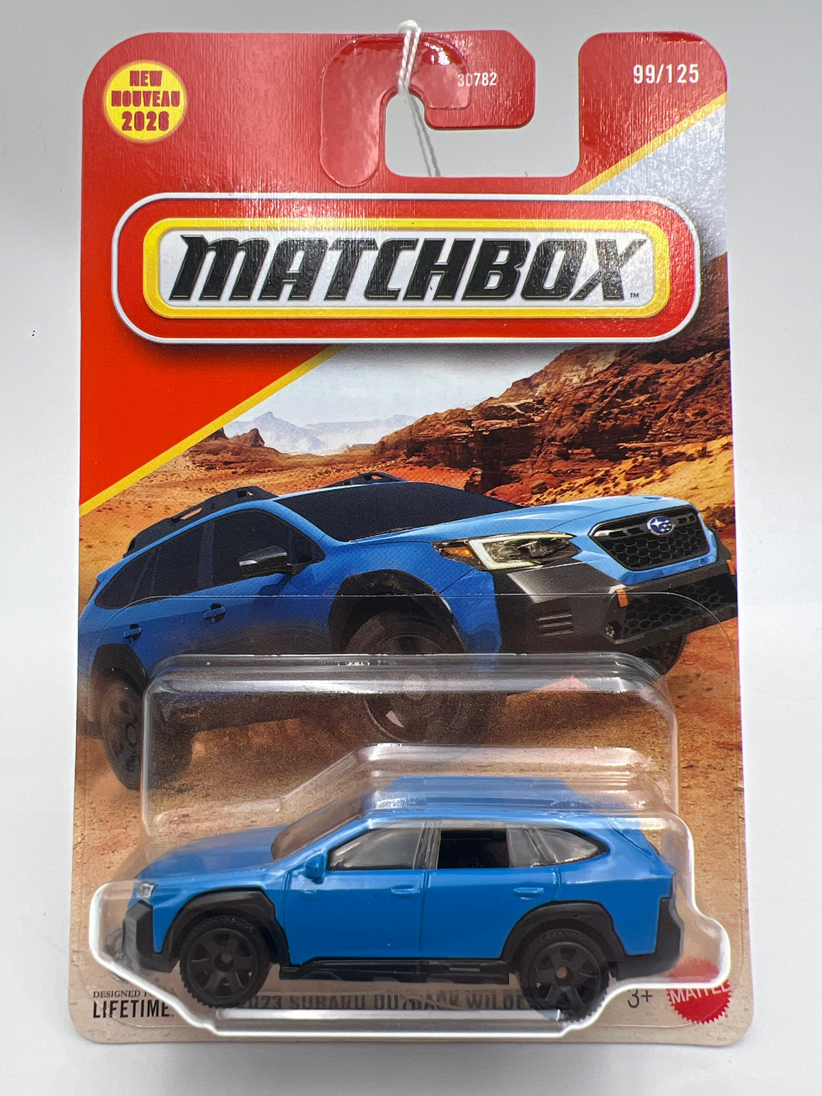 2026 Matchbox #99 2023 Subaru Outback Wilderness Blue