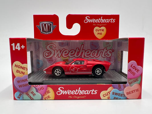 2026 M2 Machines Walmart Exclusive Sweethearts 1966 Ford GT40 MK II Red WMTS23