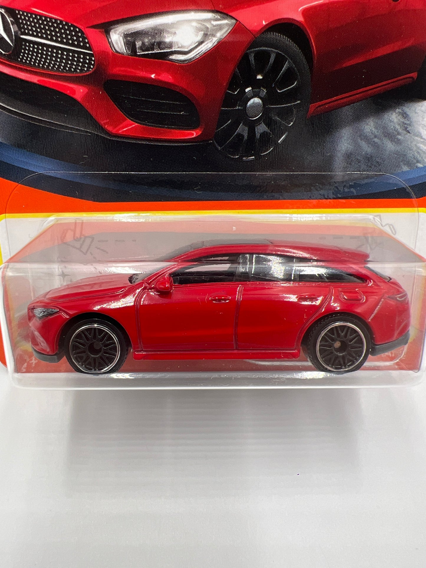 2024 Matchbox #99 2020 Mercedes-Benz CLA Shooting Brake Red 215F