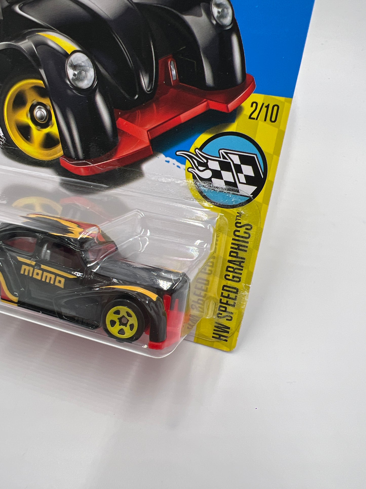 2017 Hot Wheels Speed Graphics #156 Volkswagen Kafer Racer Momo Black 97F