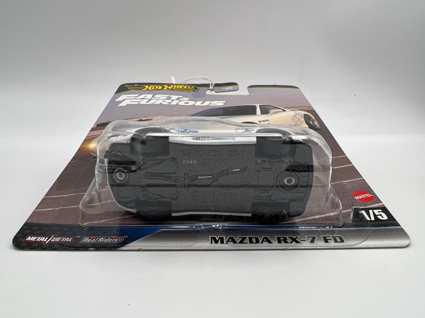 2025 Hot Wheels Premium Fast & Furious #1 Mazda RX-7 FD White 246L