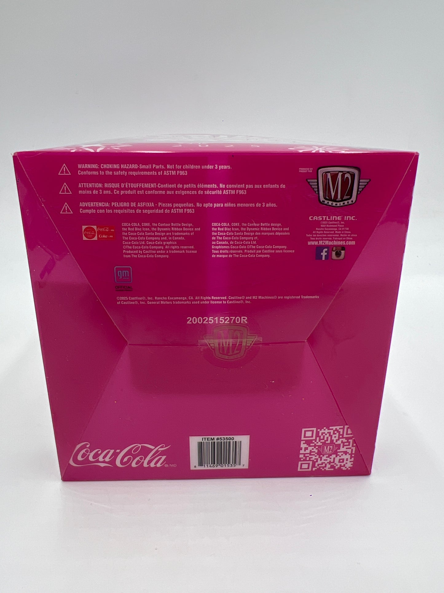 2025 M2 Machines Coca Cola Holiday Christmas Ornaments RAW CHASE 1/250 1976 GMC Sierra Grande 15