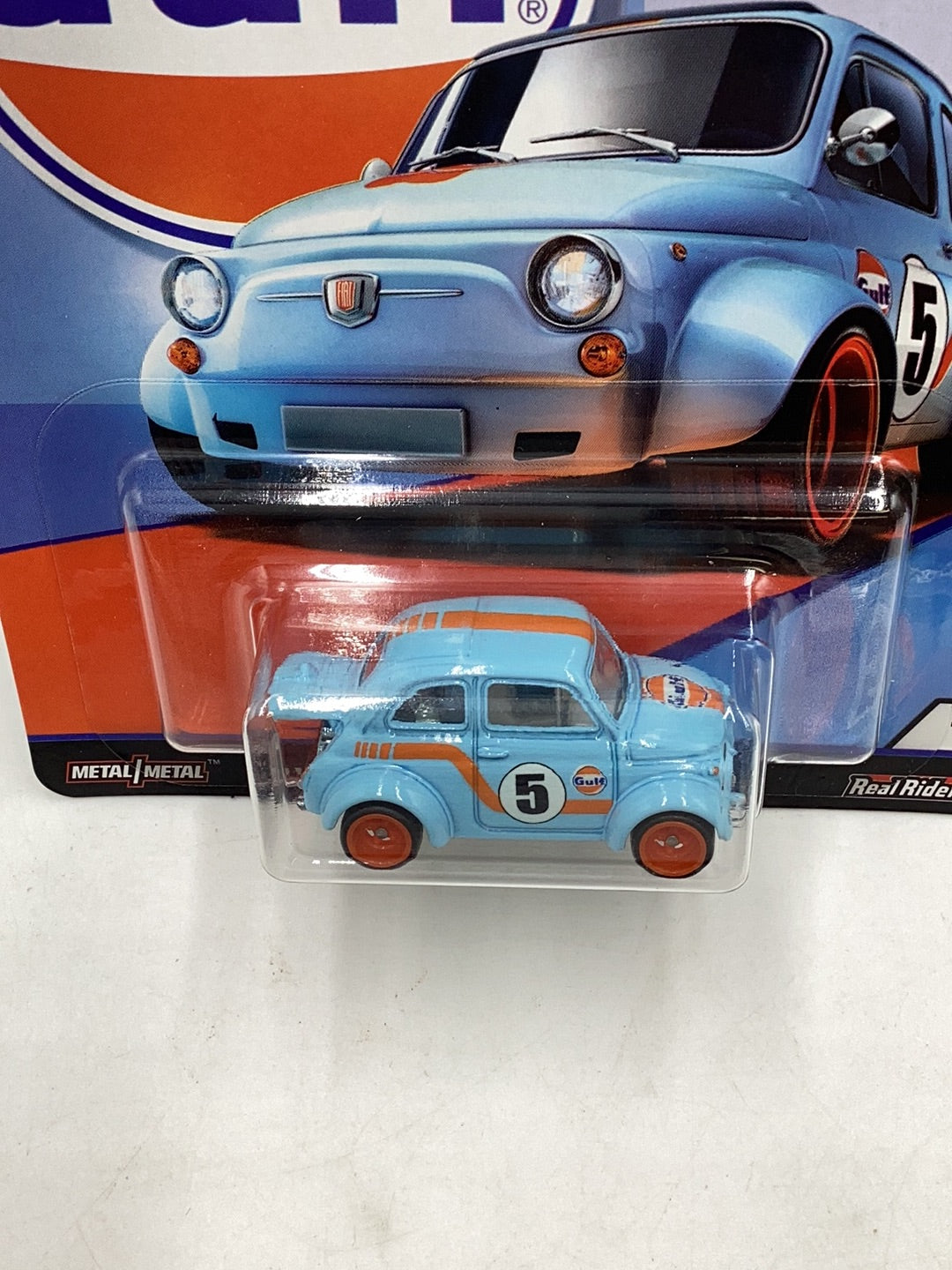 HOT WHEELS GULF ‘60’s Fiat 500D Modifcado 1/5 245D