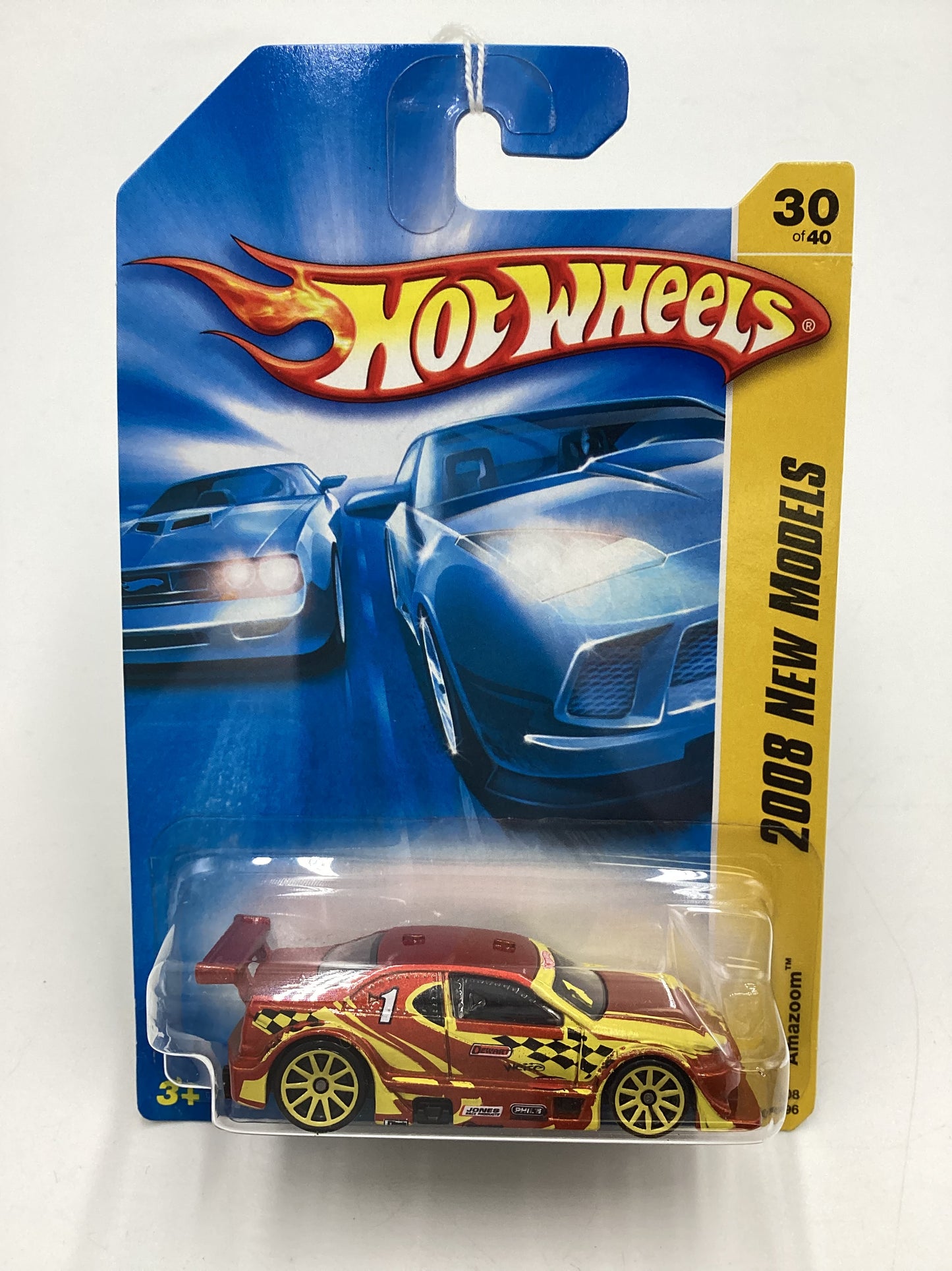 2008 Hot Wheels New Models #30 Amazoom Orange 116B