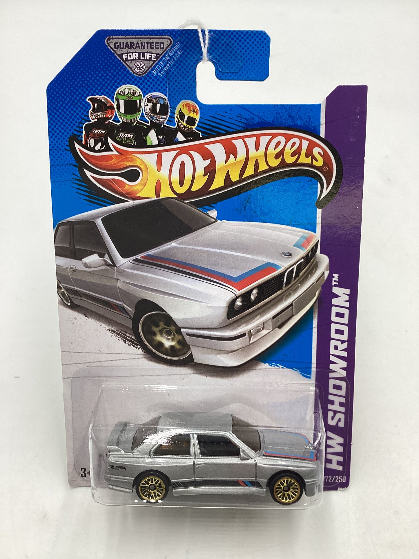 2013 Hot Wheels #172 HW Showroom 92 BMW M3 Silver 109H