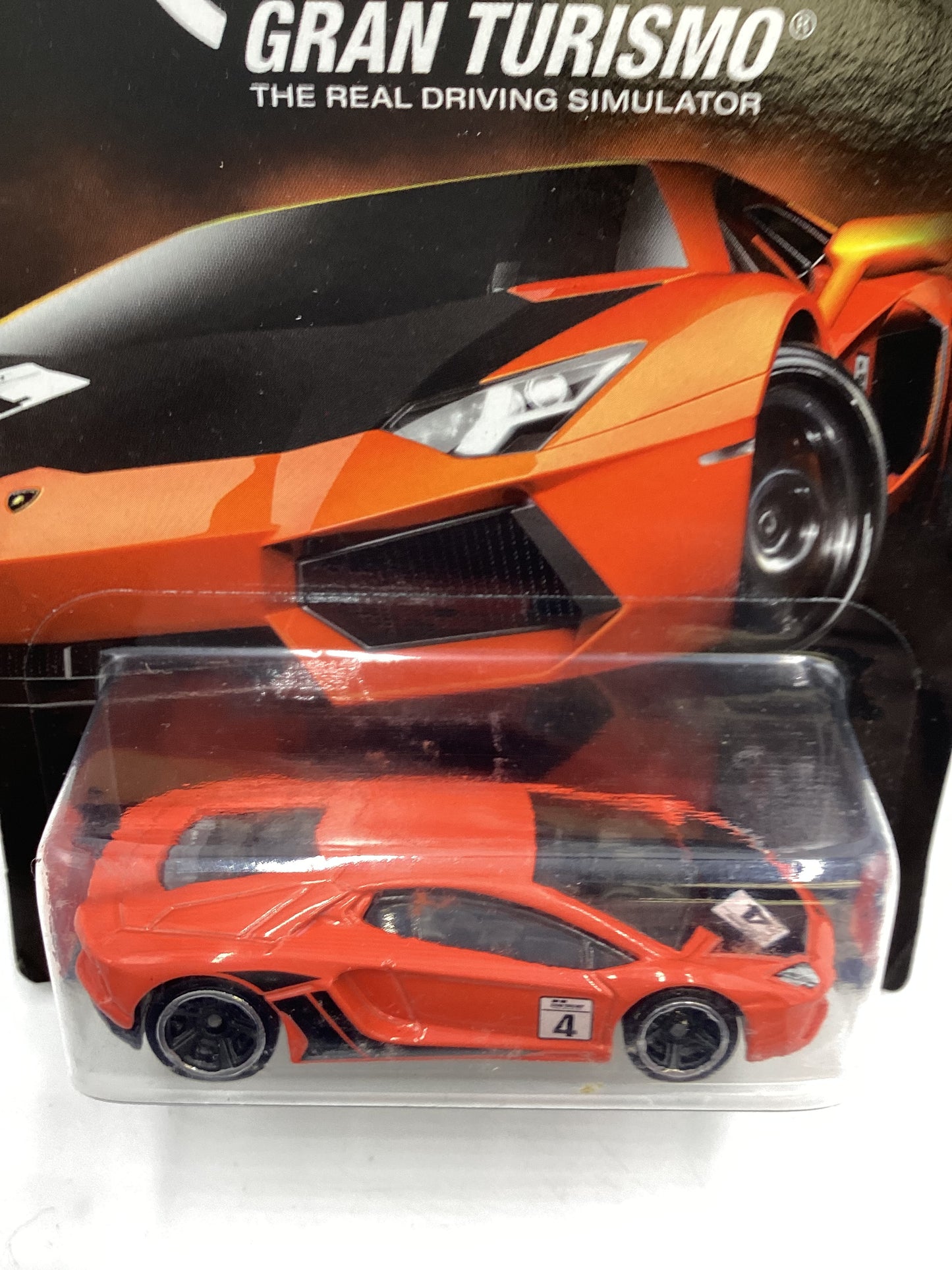 Hot Wheels Gran Turismo #8 Lamborghini Aventador LP 700-4 Orange 152C