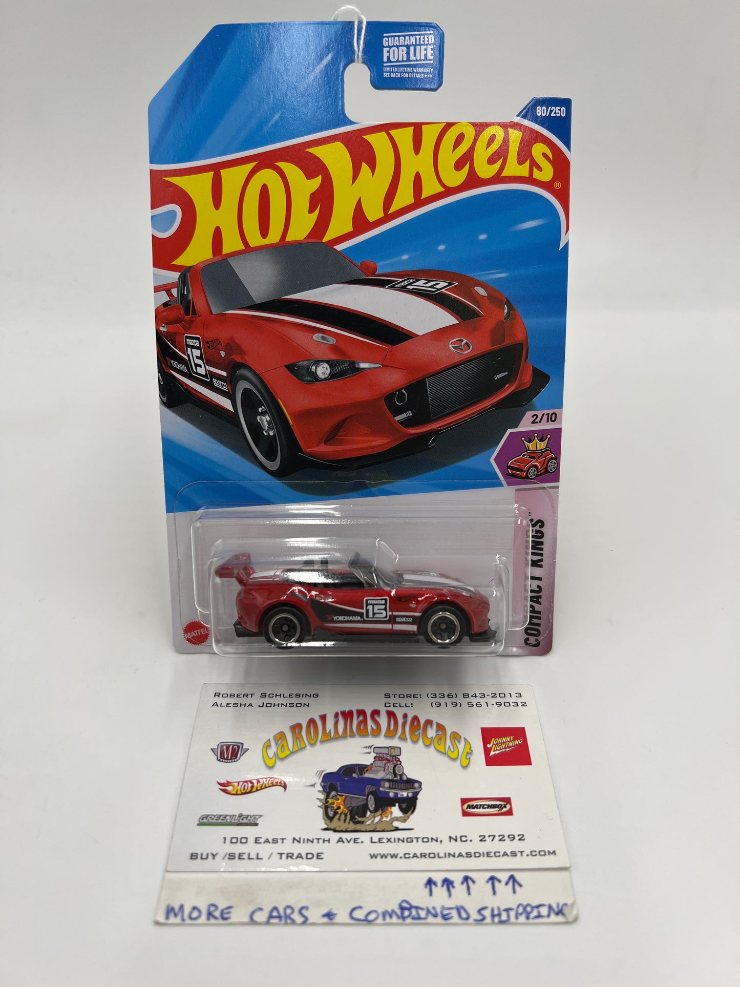 2025 Hot Wheels D Case #80 15 Mazda MX-5 Miata Red 85H