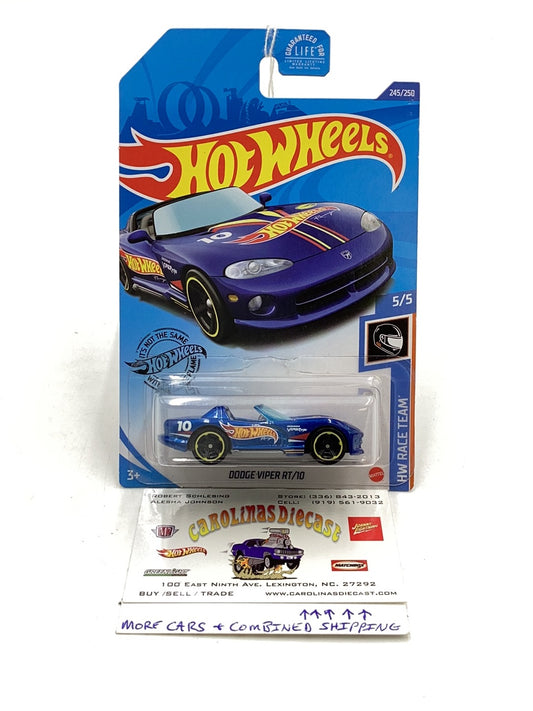 2020 HOT WHEELS treasure hunt #245 Dodge Viper RT/10 277B