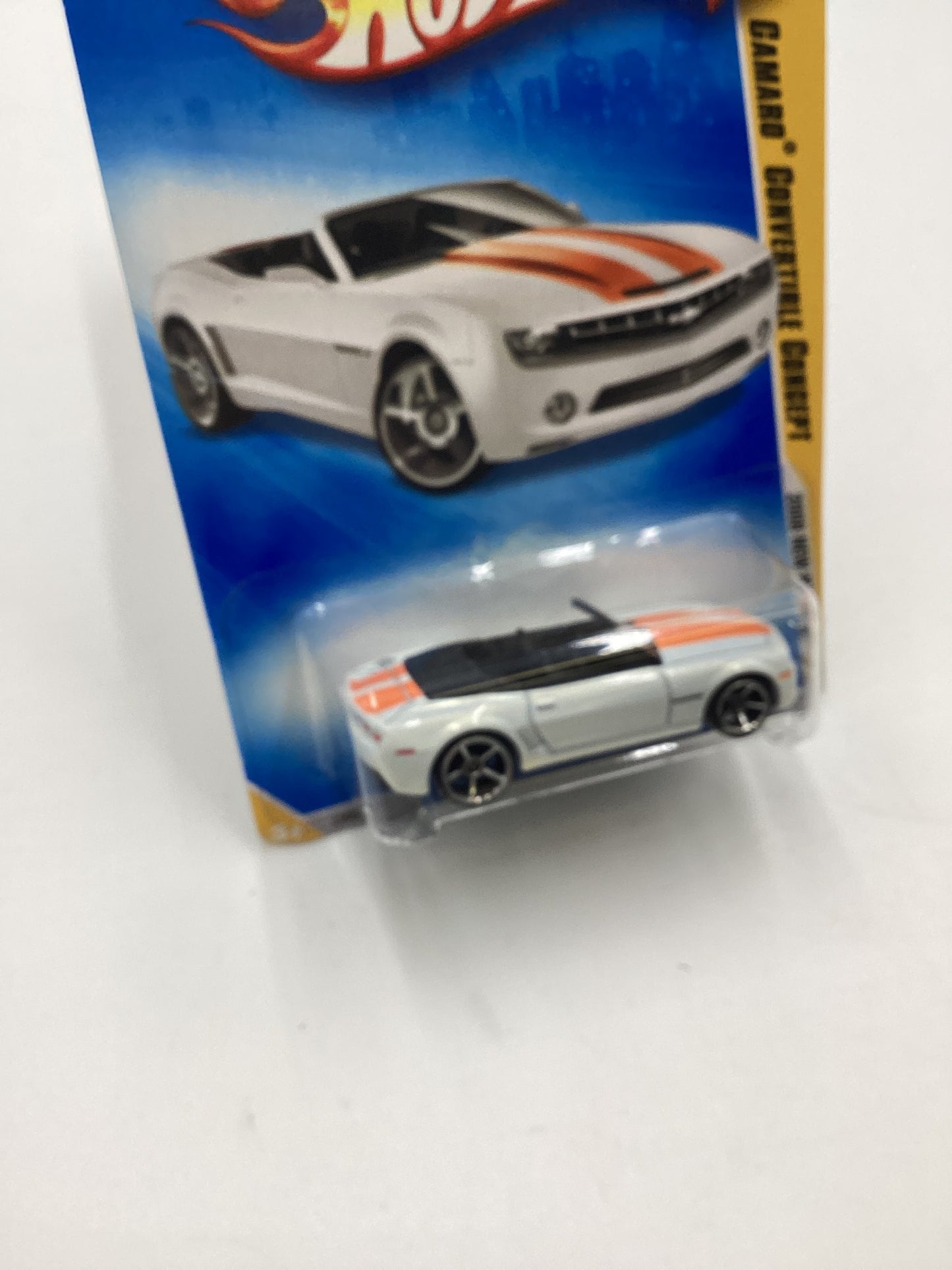 2008 Hot wheels New Models #37 Camaro Concept Convertible White 10H