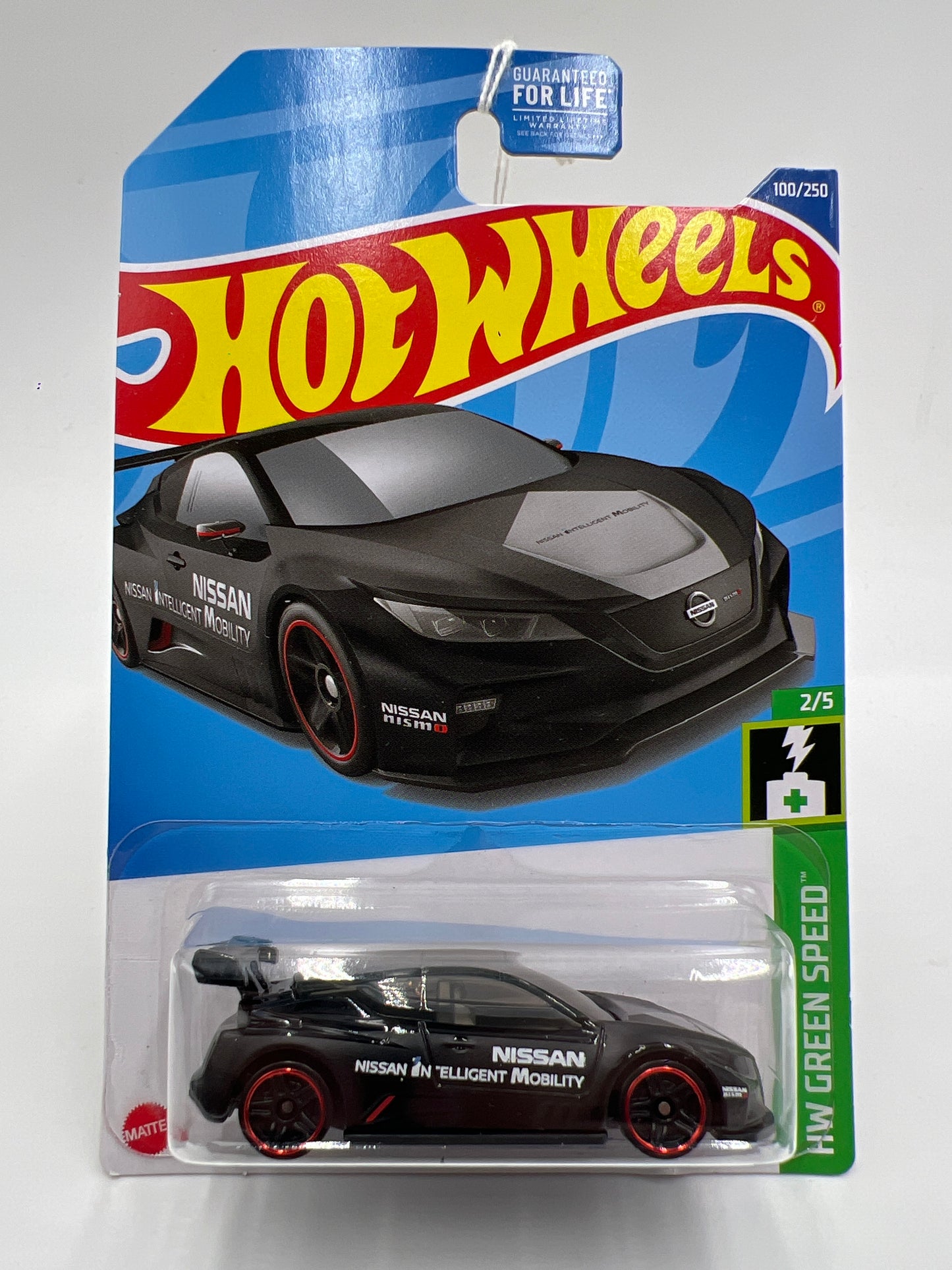 2022 Hot Wheels Kroger Exclusive #100 Nissan Leaf Nismo RC02 Black