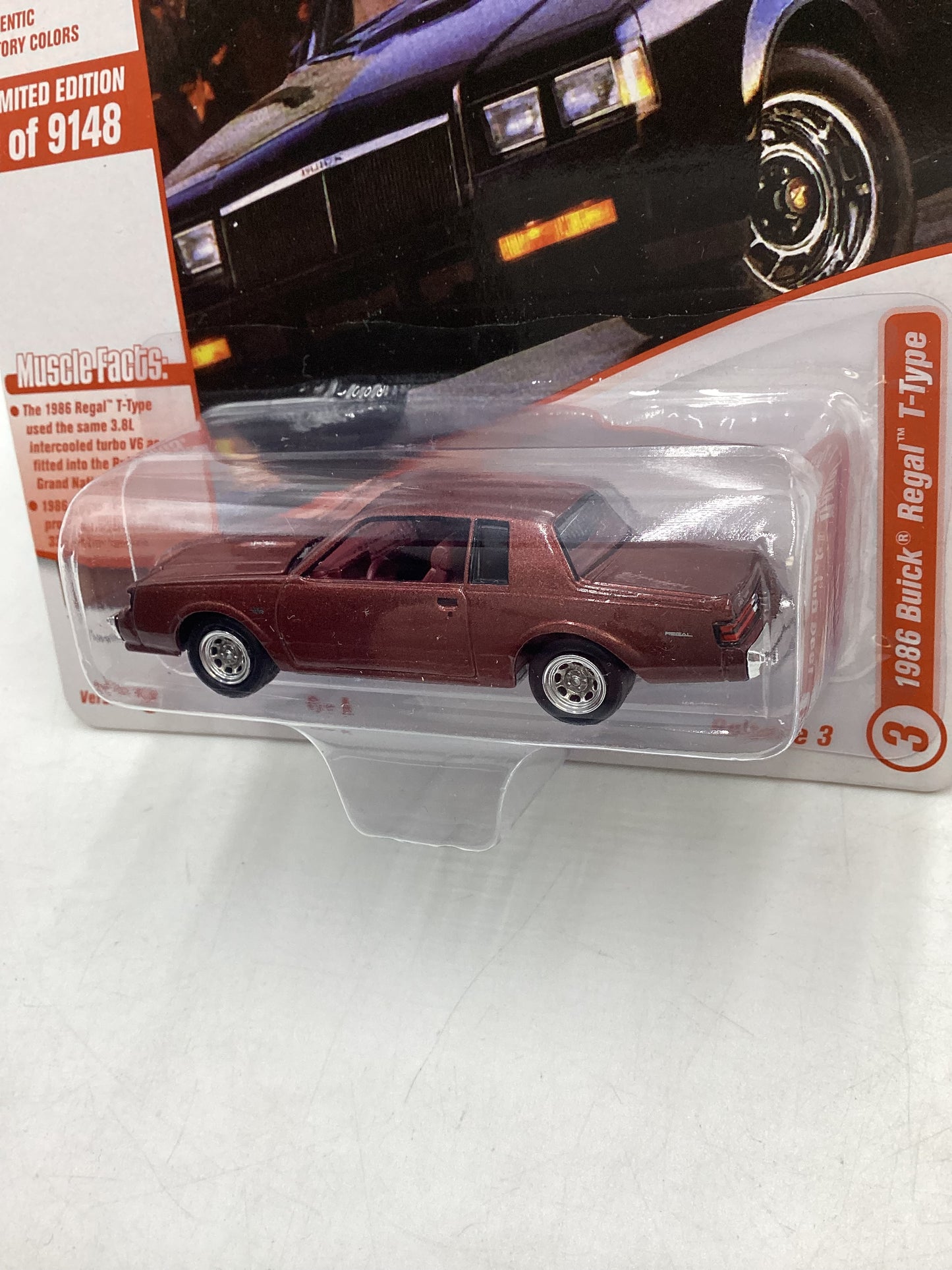 Johnny Lightning Muscle Cars USA 1986 Buick Regal T-Type 228A