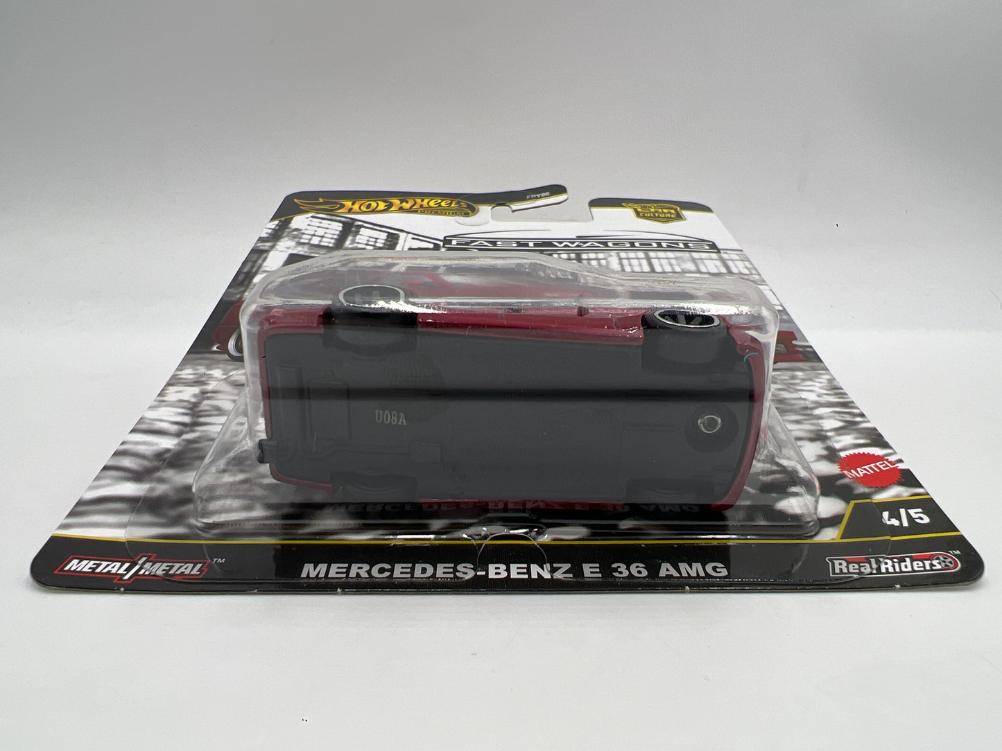Hot Wheels Premium Fast Wagons #4 Mercedes-Benz E 36 AMG Red 251H
