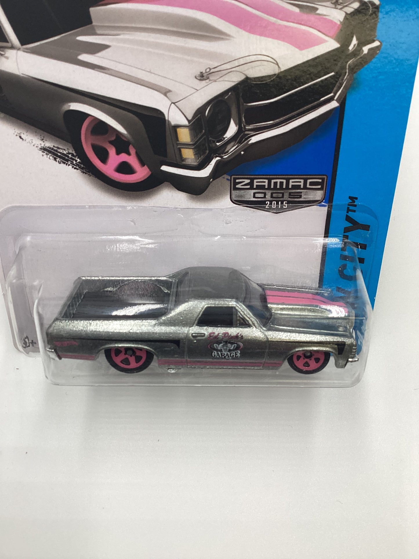 2015 Hot Wheels Zamac 005 #18 71 El Camino 148B