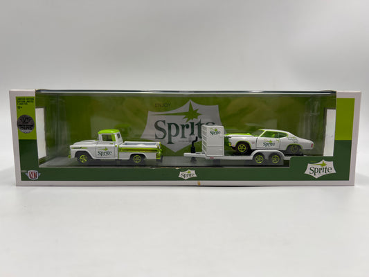 M2 Machines Auto Haulers CHASE Sprite 1957 Chevrolet Cameo Truck & 1970 Chevrolet Chevelle SS 454 TW13