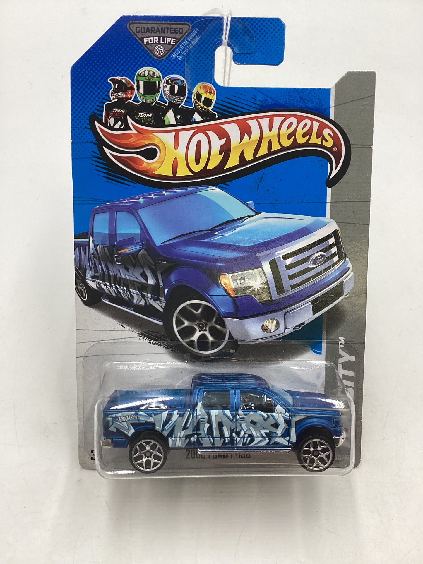 2013 Hot Wheels #38 2009 Ford F-150 Blue 28C
