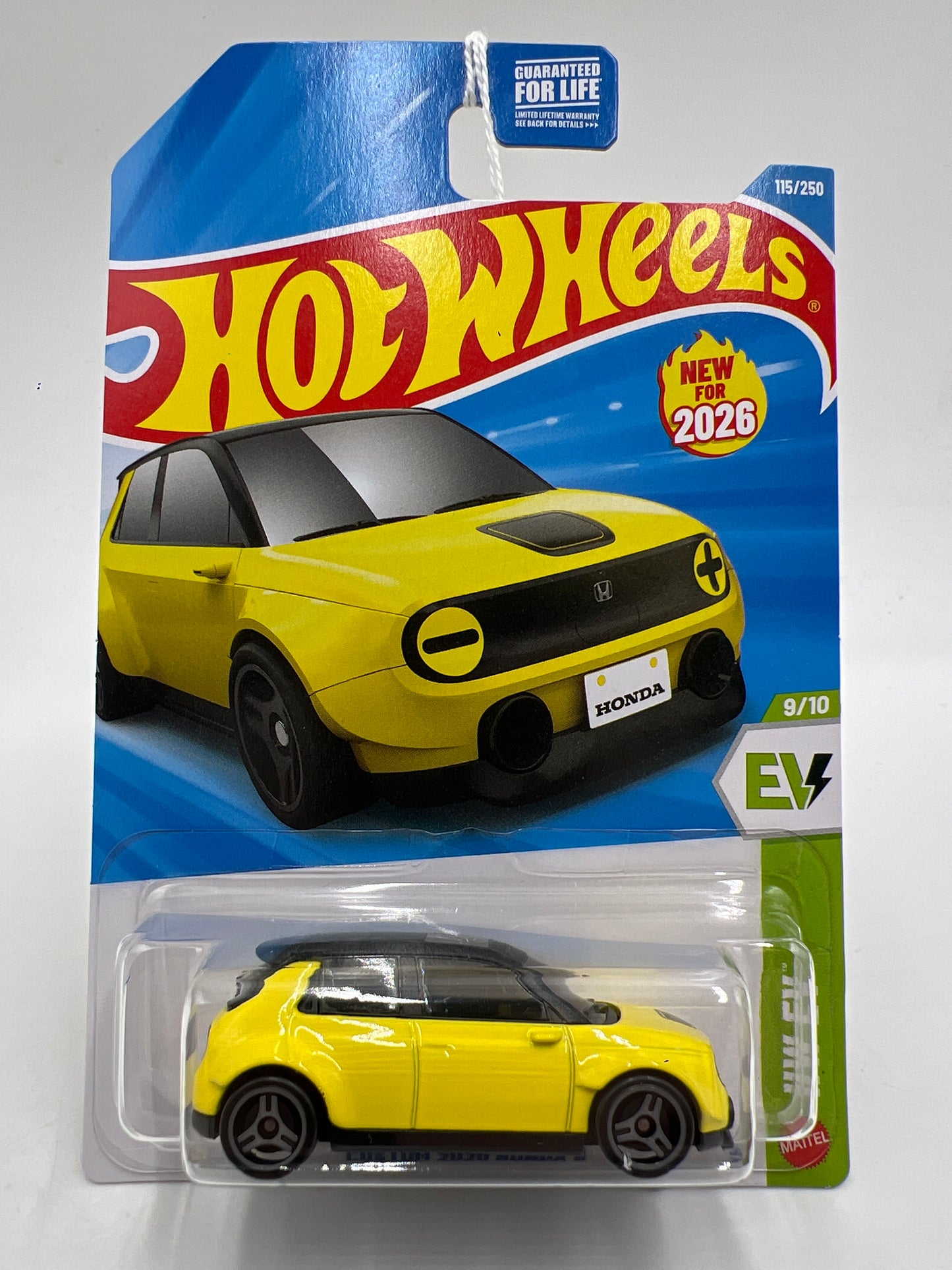2026 Hot Wheels E Case #115 Custom 2020 Honda e Yellow