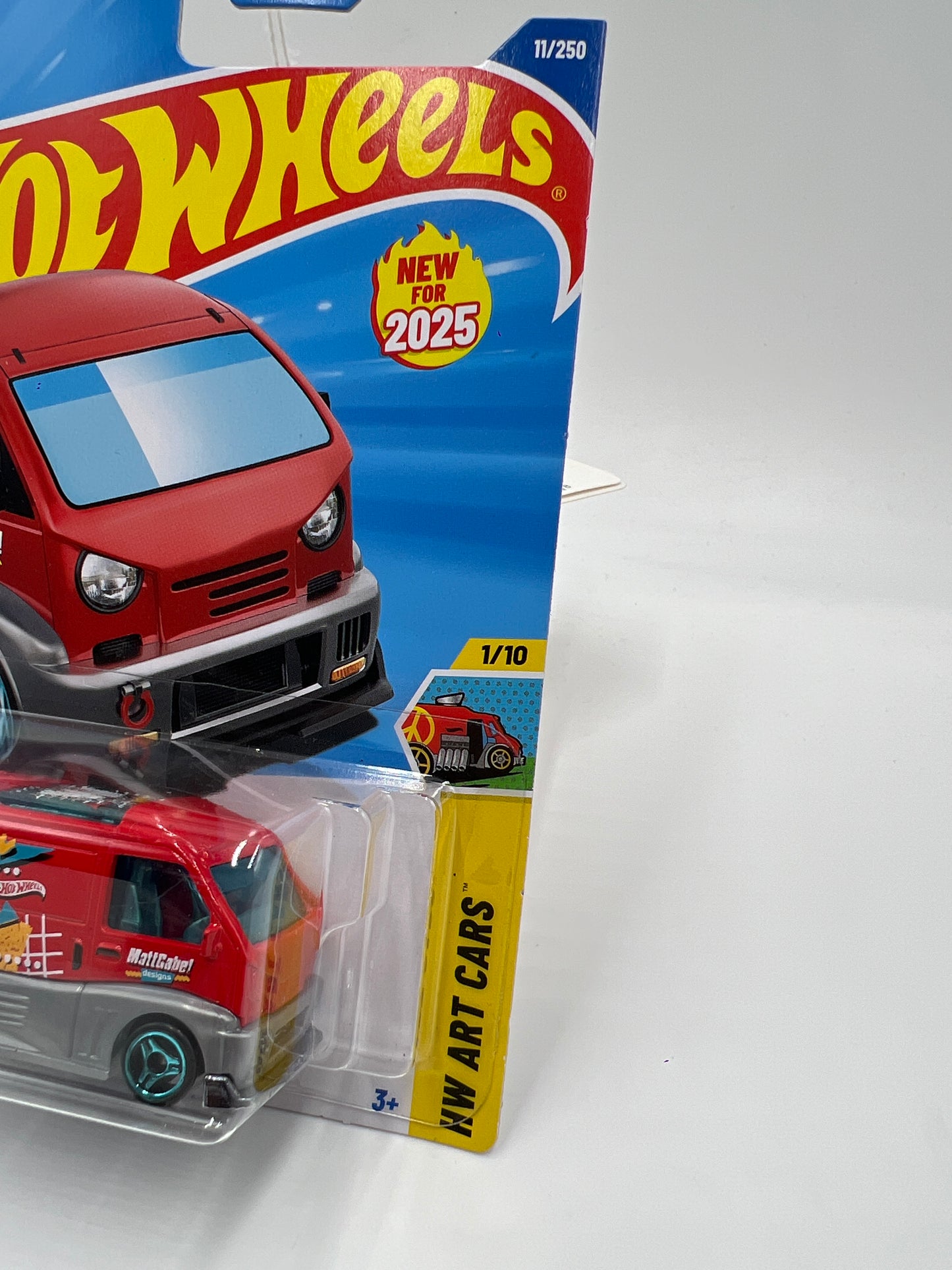 2025 Hot Wheels Art Cars #11 KEI Swap Red 111H