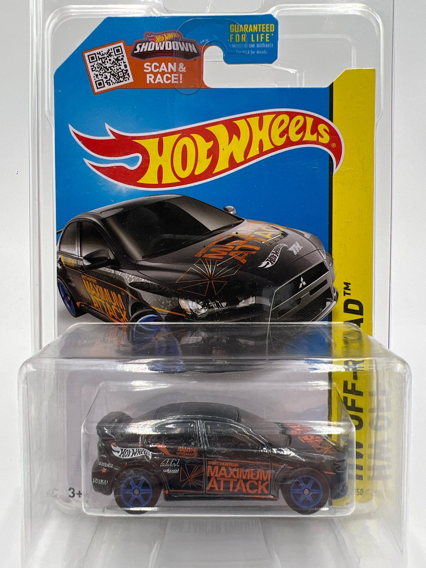 2015 Hot Wheels Super Treasure Hunt #77 2008 Lancer Evolution W/Protector