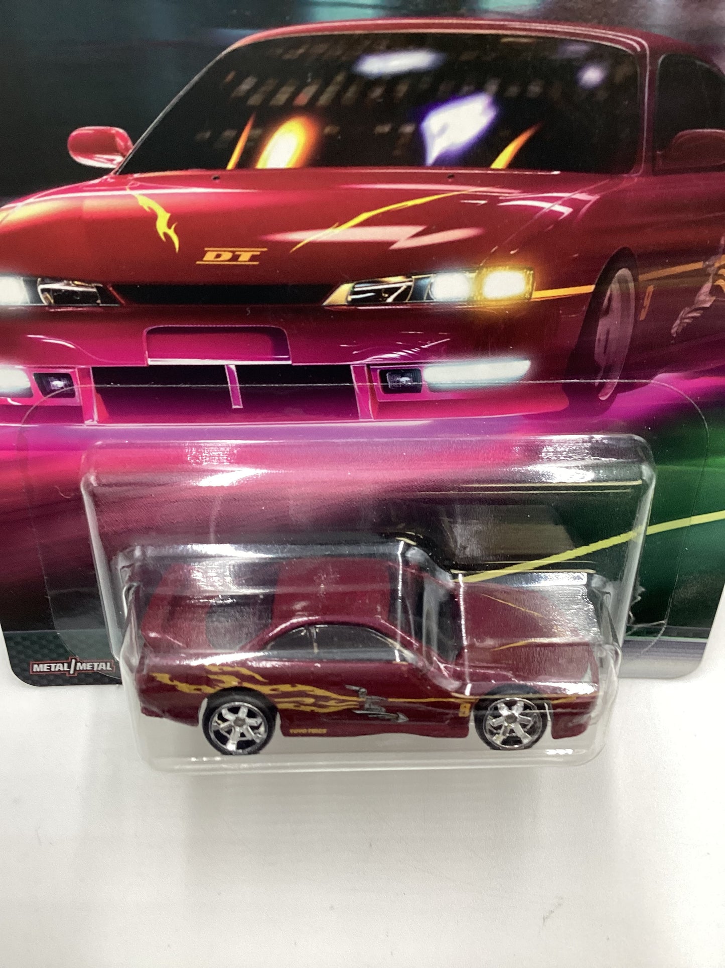 Hot Wheels Premium Fast & Furious Original Fast #1 Nissan 240SX W/Protector